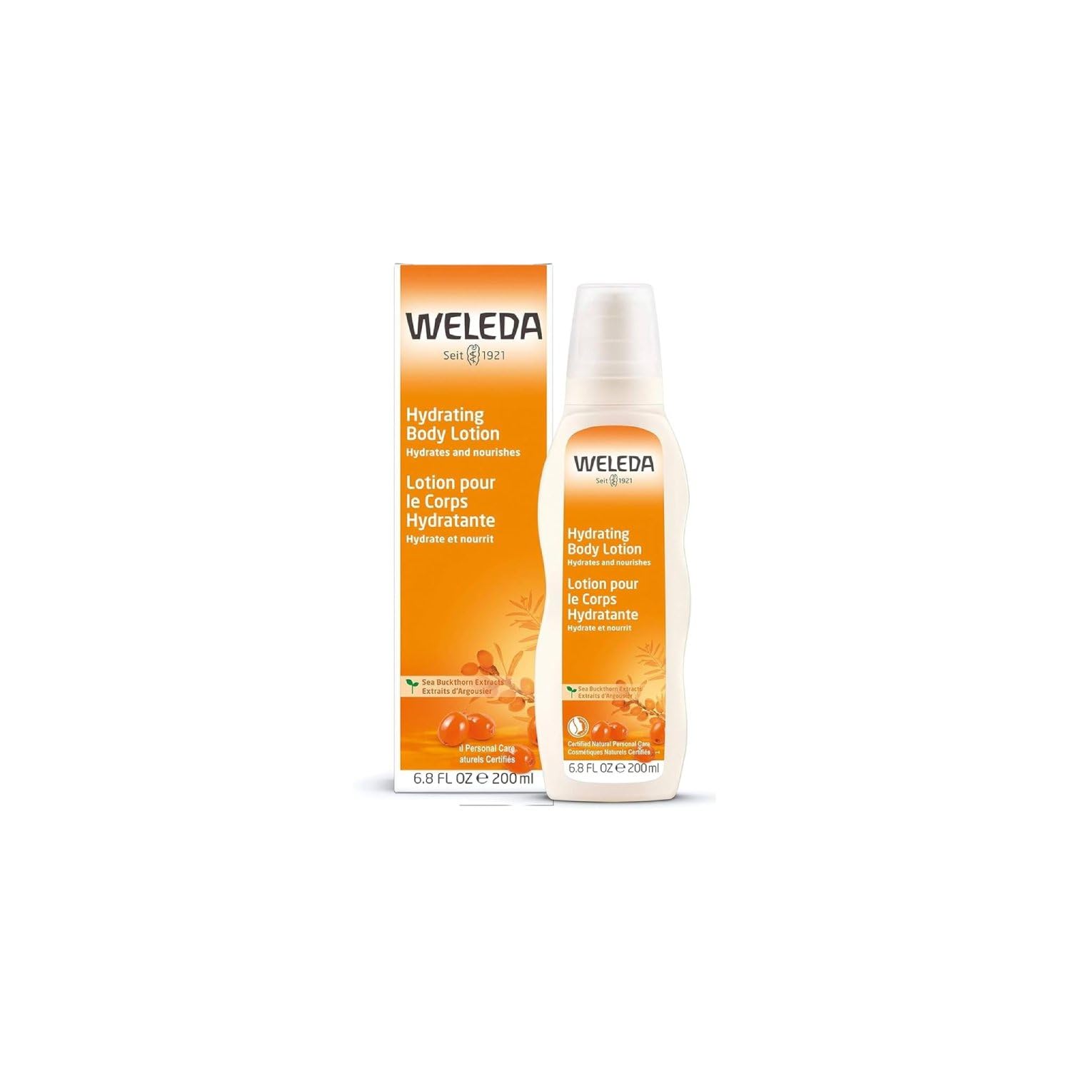 Foto 2 pulgar | Loción Corporal Hidratante Weleda De Espino Amarillo, 200 Ml (paquete De 1) - Venta Internacional.