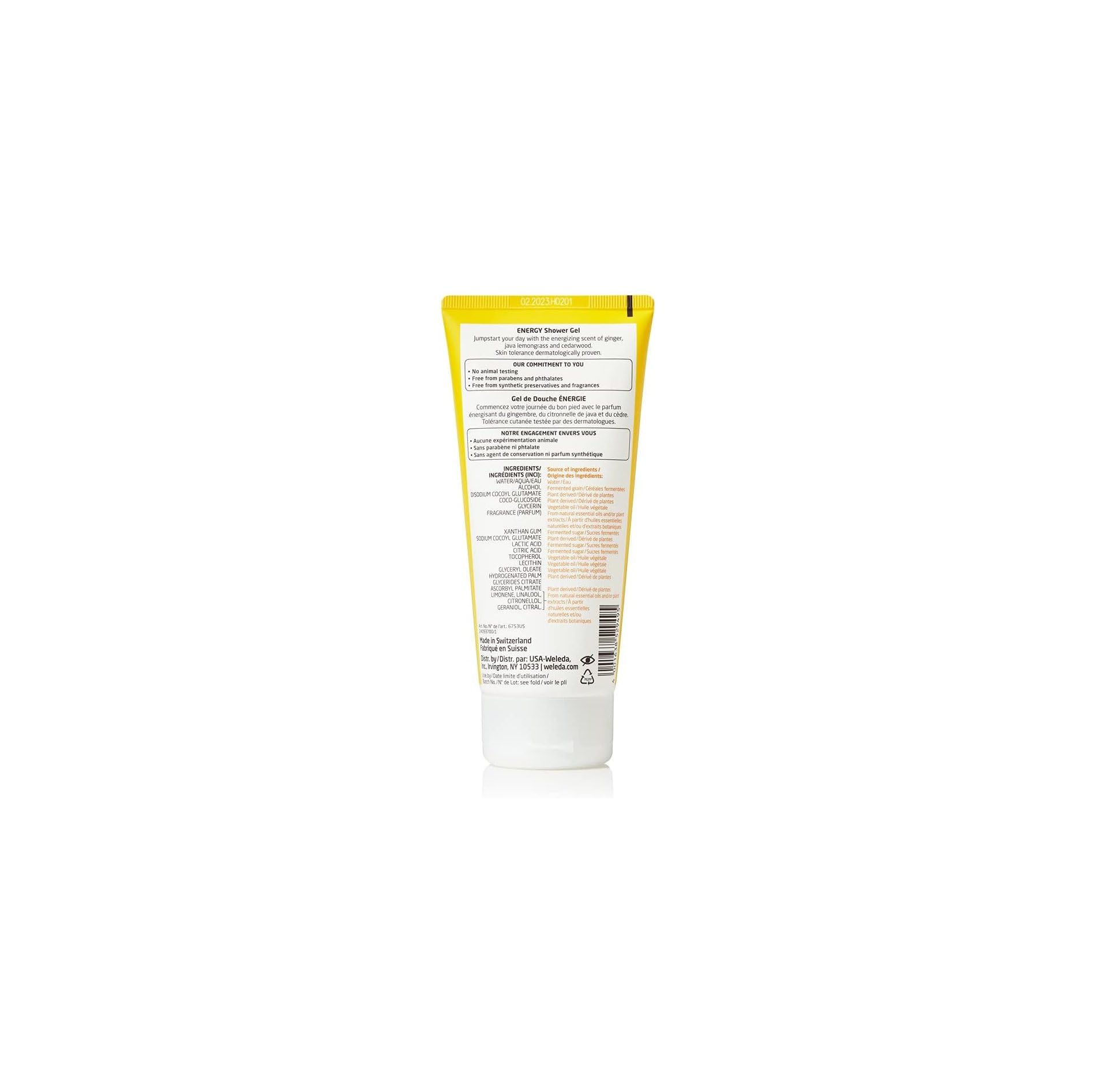 Foto 3 pulgar | Gel De Ducha Weleda Aroma Essentials Energy 200 Ml Sin Parabenos - Venta Internacional.