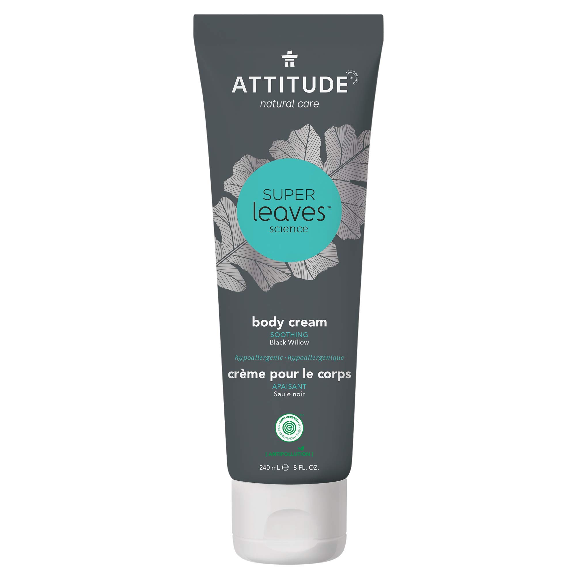 Foto 1 | Crema Corporal Attitude Black Willow 240 Ml Para Piel Seca Vegana - Venta Internacional.