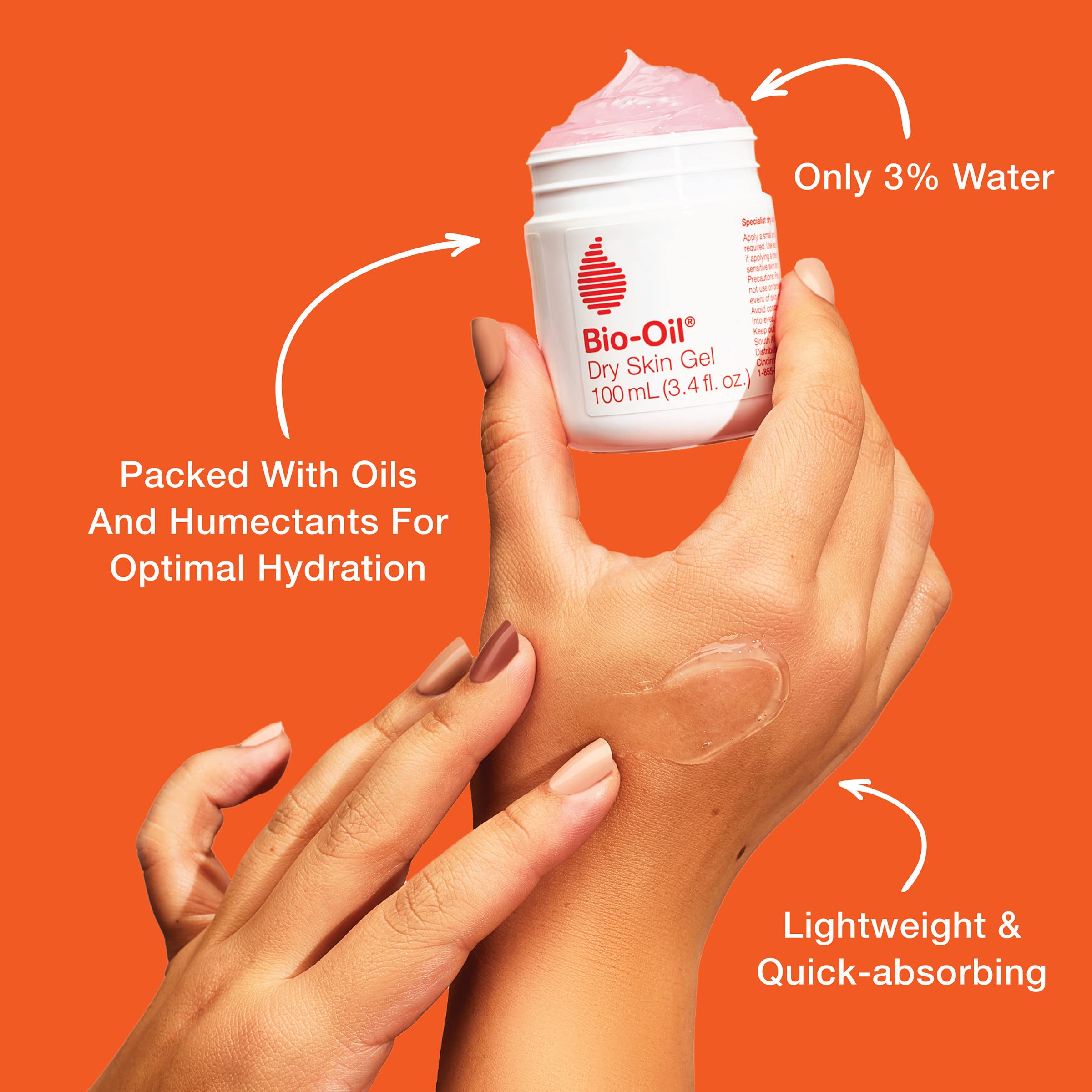 Foto 3 pulgar | Gel Hidratante Bio-oil Para Piel Seca, Rostro Y Cuerpo, 100 Ml - Venta Internacional.