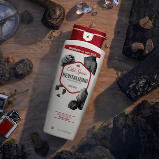 Foto 2 | Gel De Baño Old Spice Deep Revitalizing Con Carbón, 532 Ml X4 - Venta Internacional.