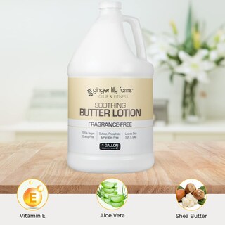 Foto 5 | Loción Ginger Lily Farms Club & Fitness Suavizante Mantequilla 3,78 L - Venta Internacional.