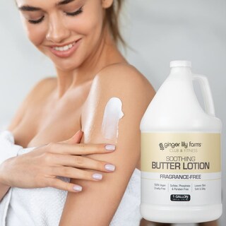 Foto 6 | Loción Ginger Lily Farms Club & Fitness Suavizante Mantequilla 3,78 L - Venta Internacional.