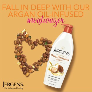 Foto 3 | Hidratante Jergens Deep Restoring, Aceite De Argán, 500 Ml (paquete De 2) - Venta Internacional.