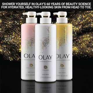 Foto 6 | Gel De Baño Olay Limpiador Y Revitalizante Con Vitamina C 600 Ml X4 - Venta Internacional.