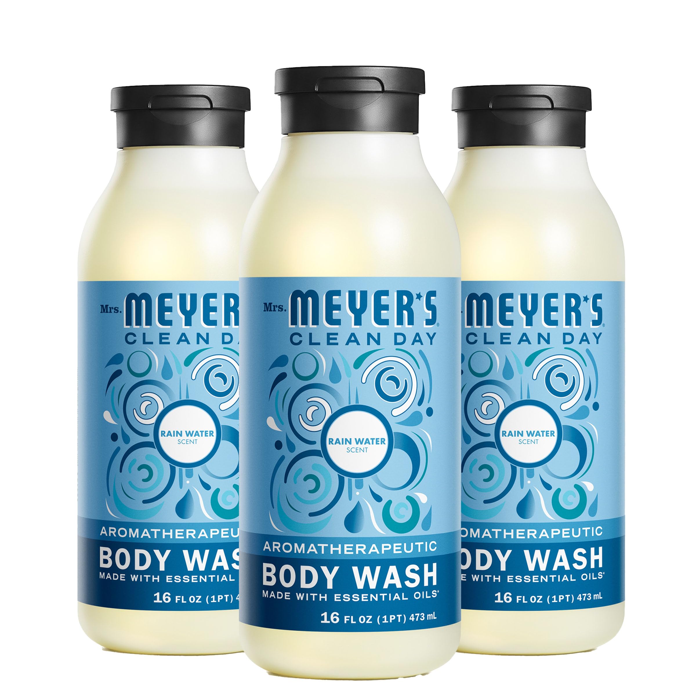 Gel De Baño Mrs. Meyer's Clean Day Hidratante, 480 Ml, Paquete De 3 - Venta Internacional.