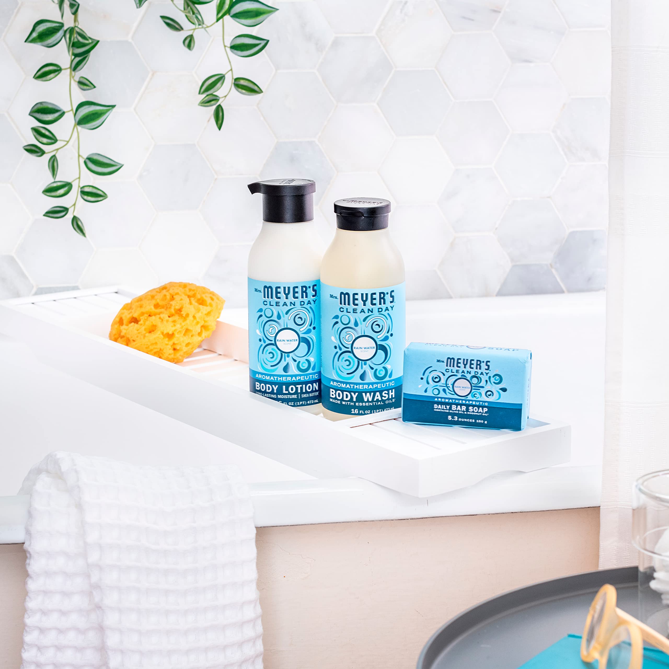 Foto 5 | Gel De Baño Mrs. Meyer's Clean Day Hidratante, 480 Ml, Paquete De 3 - Venta Internacional.
