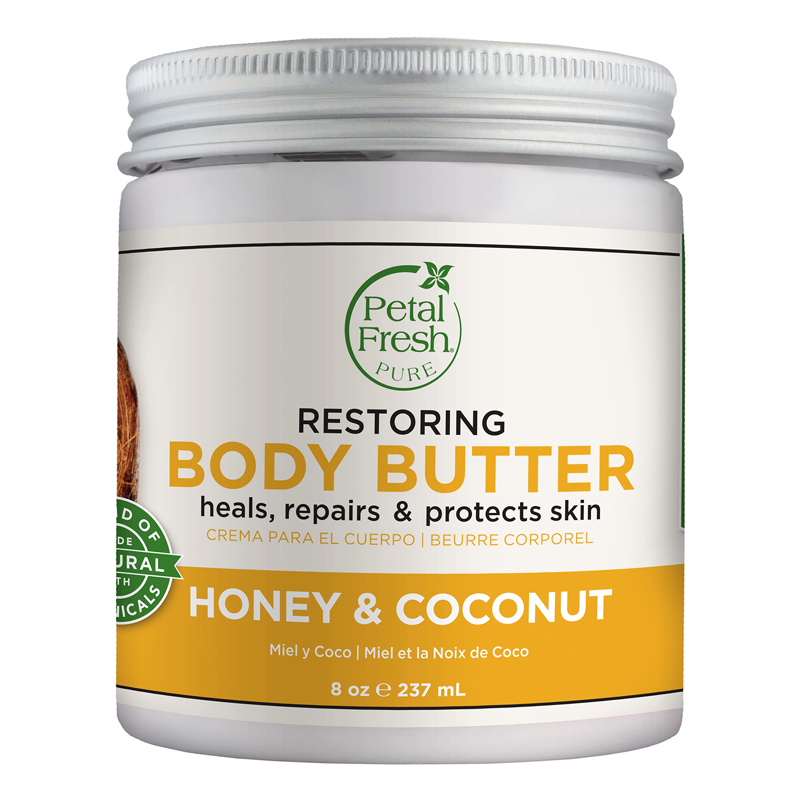 Manteca Corporal Petal Fresh Restoring Con Miel, Aceite De Coco Y Karité - Venta Internacional.