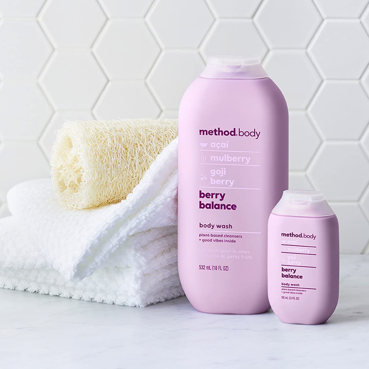 Foto 5 pulgar | Gel de Baño Method Berry Balance 532 ml- Venta Internacional
