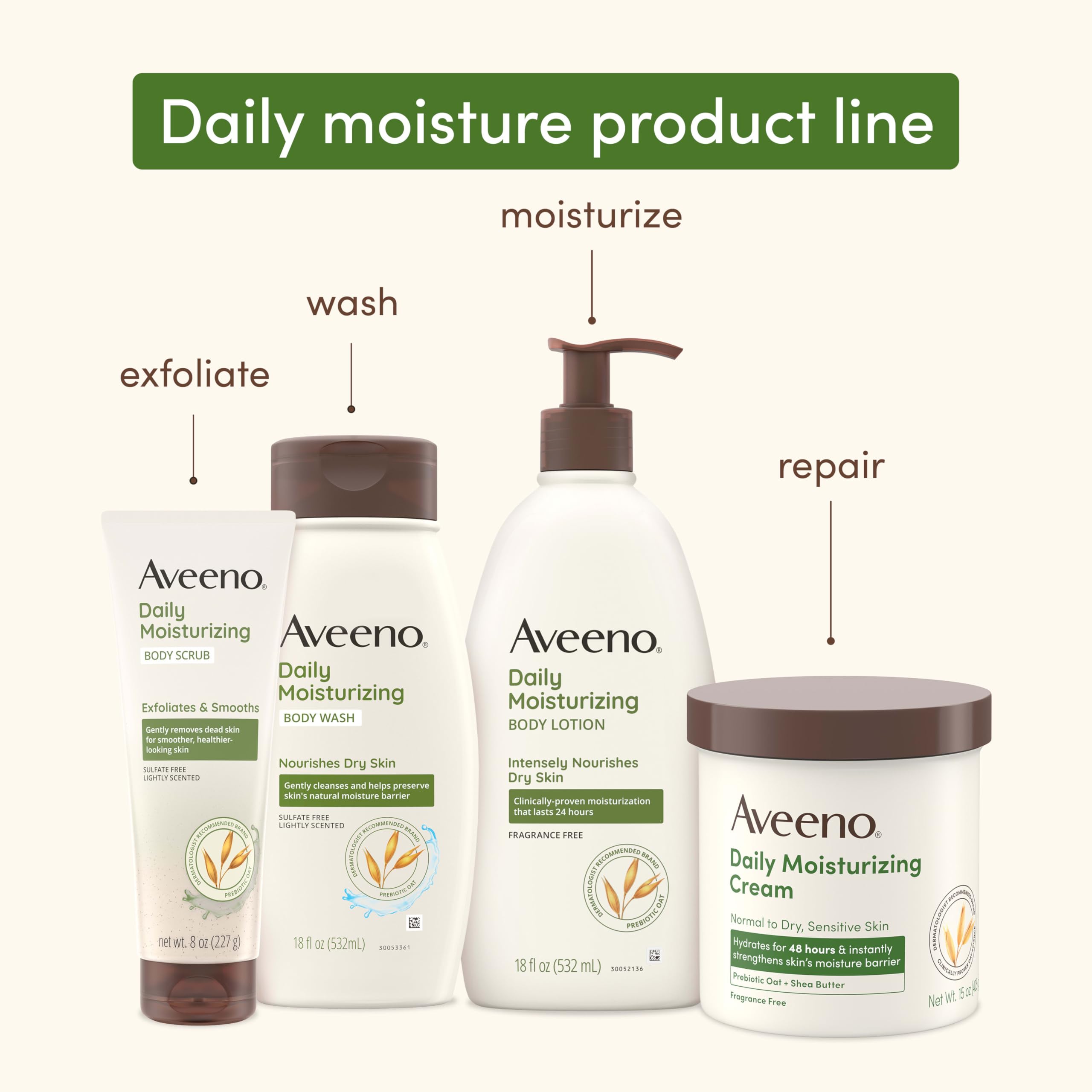 Foto 7 pulgar | Gel De Baño Aveeno, Hidratante Diario, 532 Ml, Piel Seca Y Sensible - Venta Internacional.