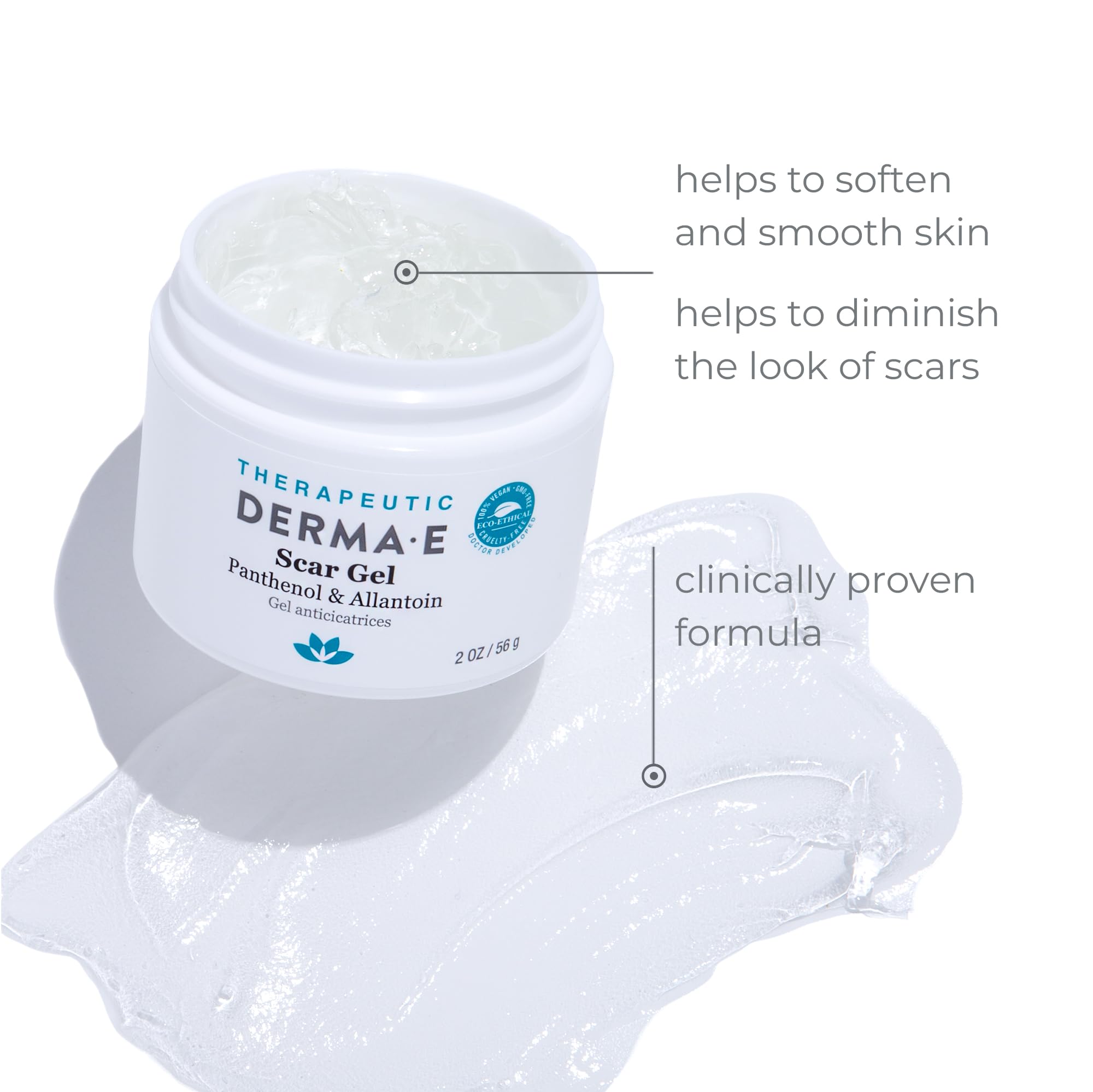 Foto 3 pulgar | Gel De Tratamiento De Cicatrices Derma E Para Rostro, 60 Ml, Con Pantenol Y Alantoína - Venta Internacional.