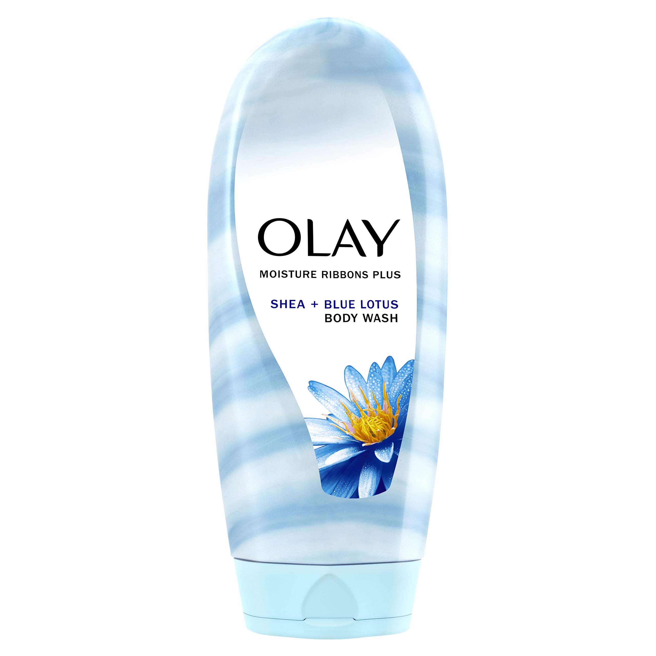 Foto 8 pulgar | Gel De Baño Olay Moisture Ribbons Plus Shea Blue Lotus 532ml X4 - Venta Internacional.