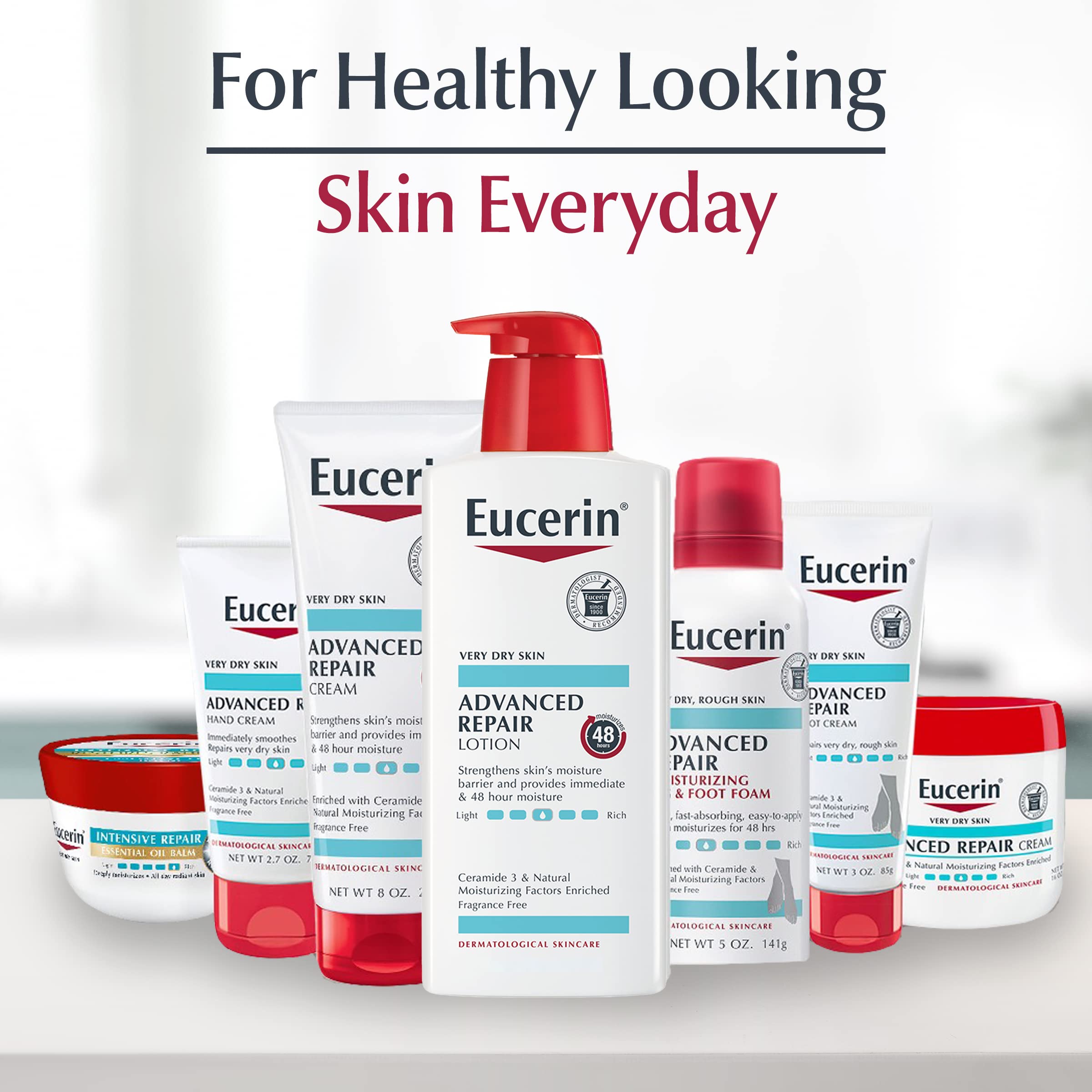 Foto 5 pulgar | Set Para El Cuidado De La Piel Eucerin Advanced Repair Body Lotion 500 Ml X2 - Venta Internacional.