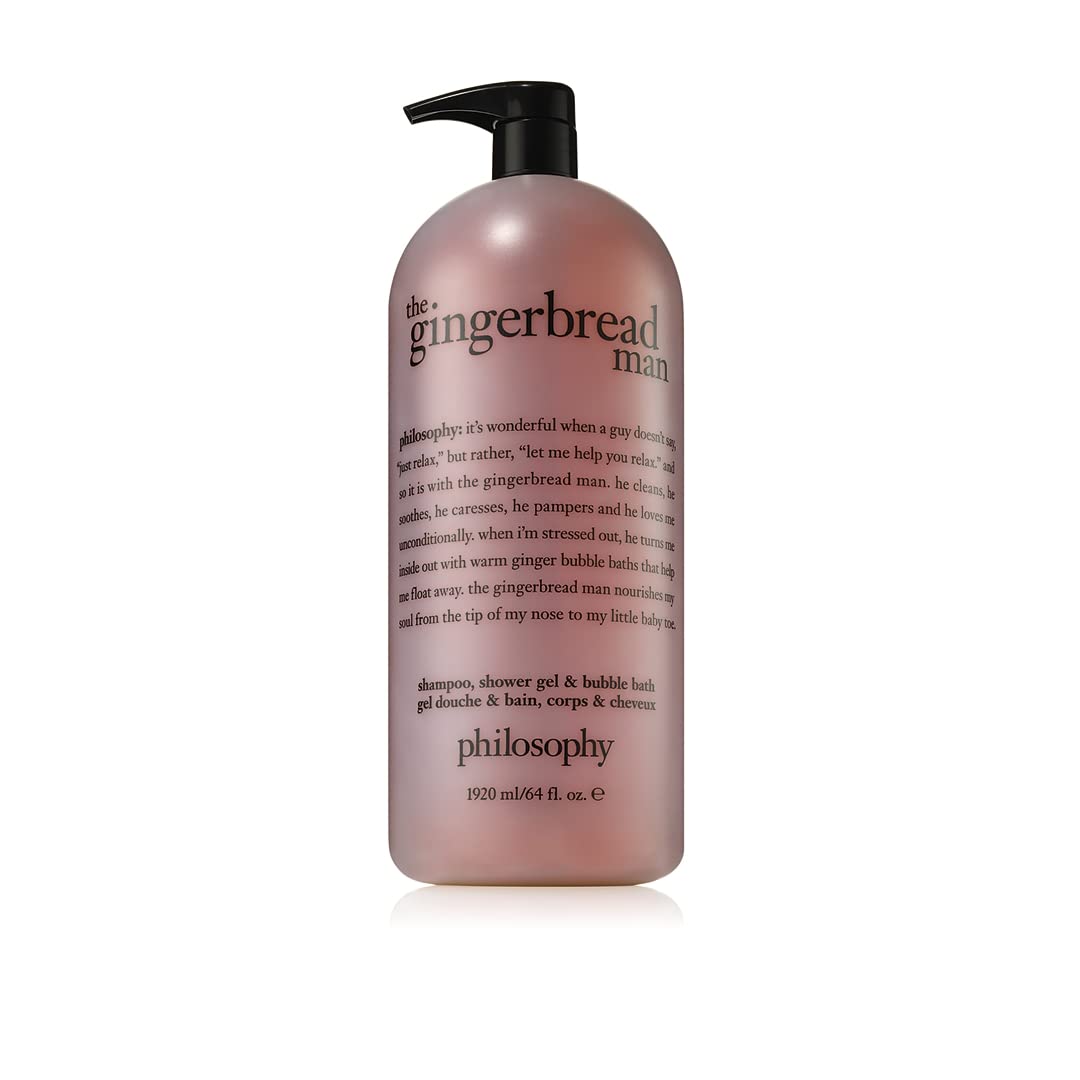 Gel De Baño Philosophy Gingerbread Man Holiday 1.89l - Venta Internacional.