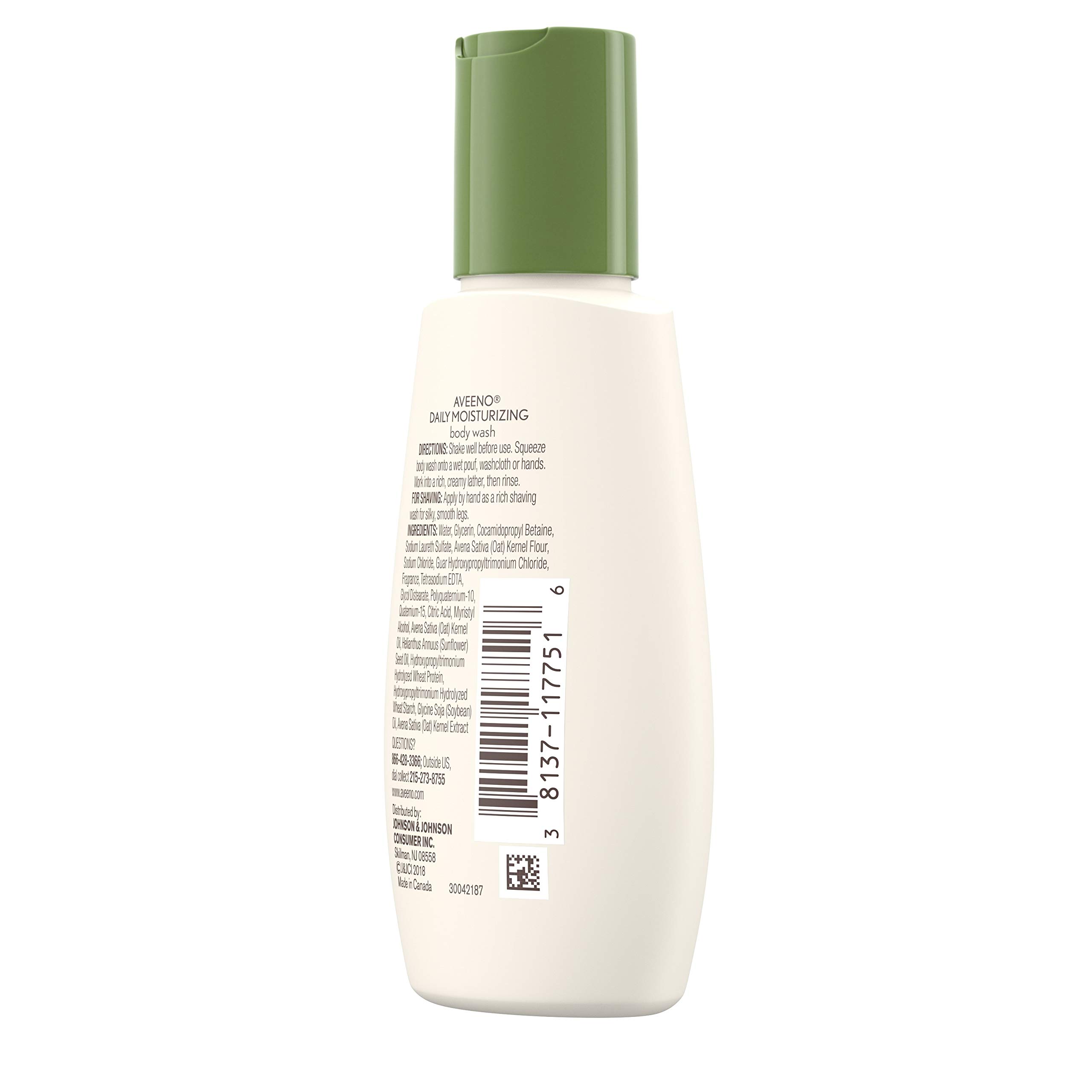 Foto 6 pulgar | Gel De Baño Aveeno, Hidratante Diario, 60 Ml (paquete De 2) - Venta Internacional.