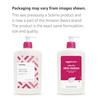 Foto 2 | Loción Amazon Basics Para Piel Extraseca 473 Ml Con Vitaminas B5 Y E - Venta Internacional.