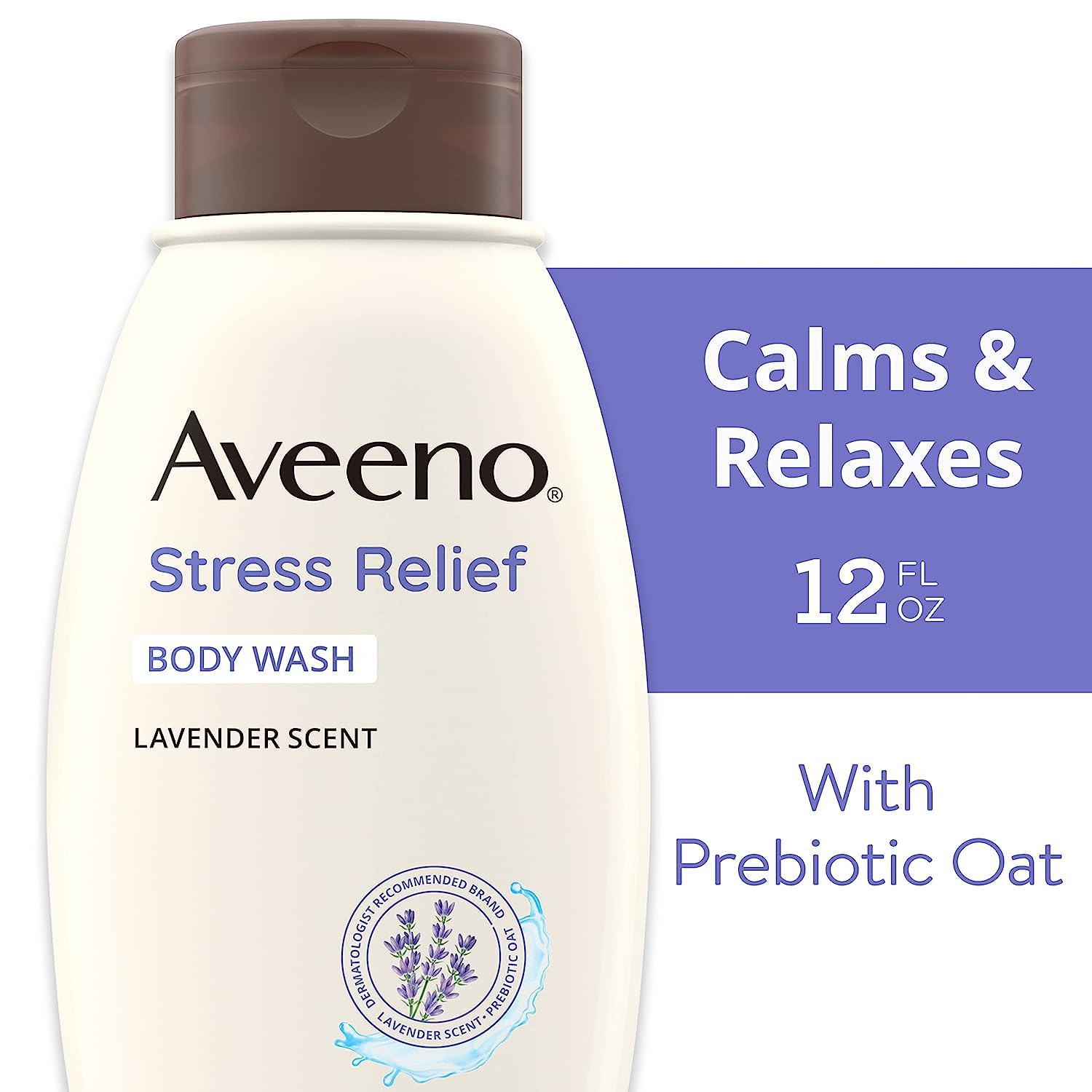 Foto 3 pulgar | Gel De Baño Aveeno Stress Relief Para Pieles Sensibles, 355 Ml - Venta Internacional.