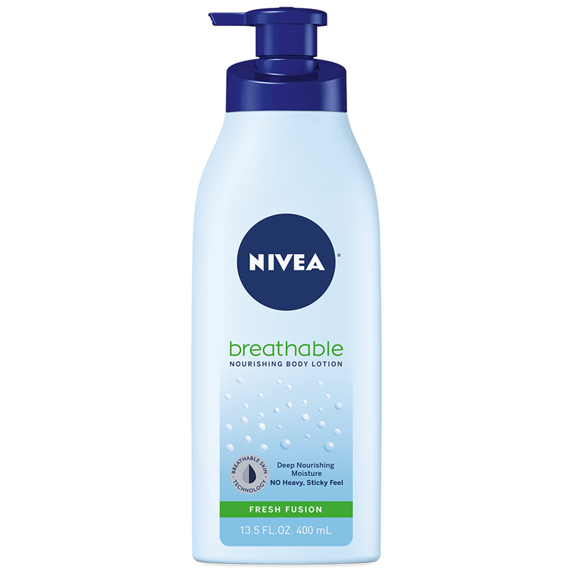 Foto 1 | Loción Corporal Nivea Breathable Nourishing Fresh Fusion 400 Ml - Venta Internacional.