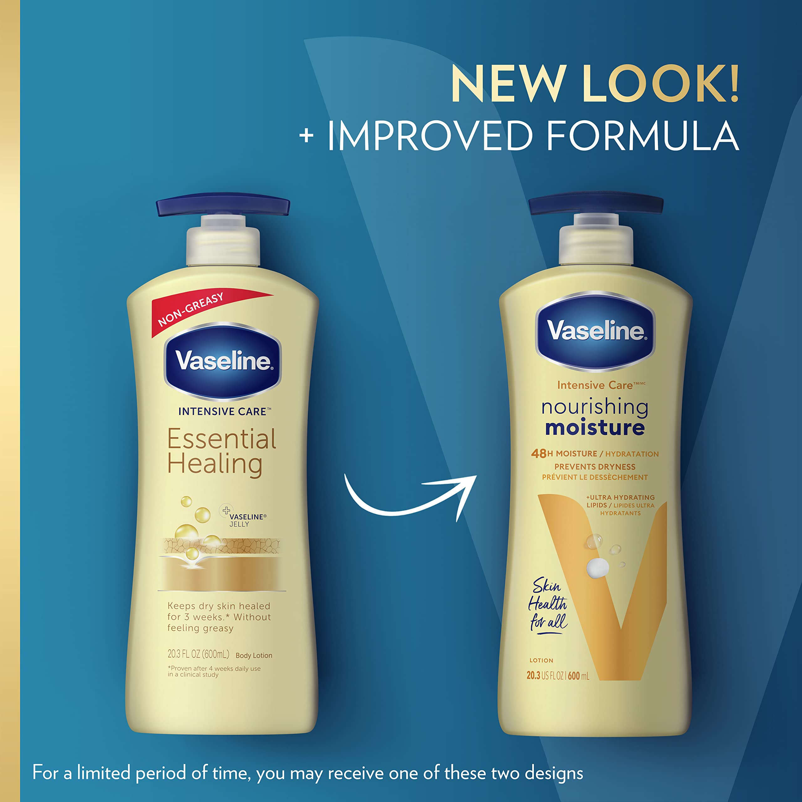Foto 3 pulgar | Loción Corporal Vaseline Intensive Care, Hidratante Y Nutritiva, 600 Ml X4 - Venta Internacional.