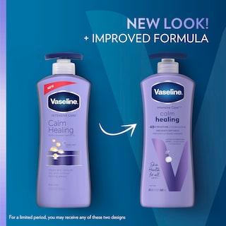 Foto 2 | Loción Corporal Vaseline Intensive Care Calm Healing, 600 Ml, Paquete De 4 - Venta Internacional.