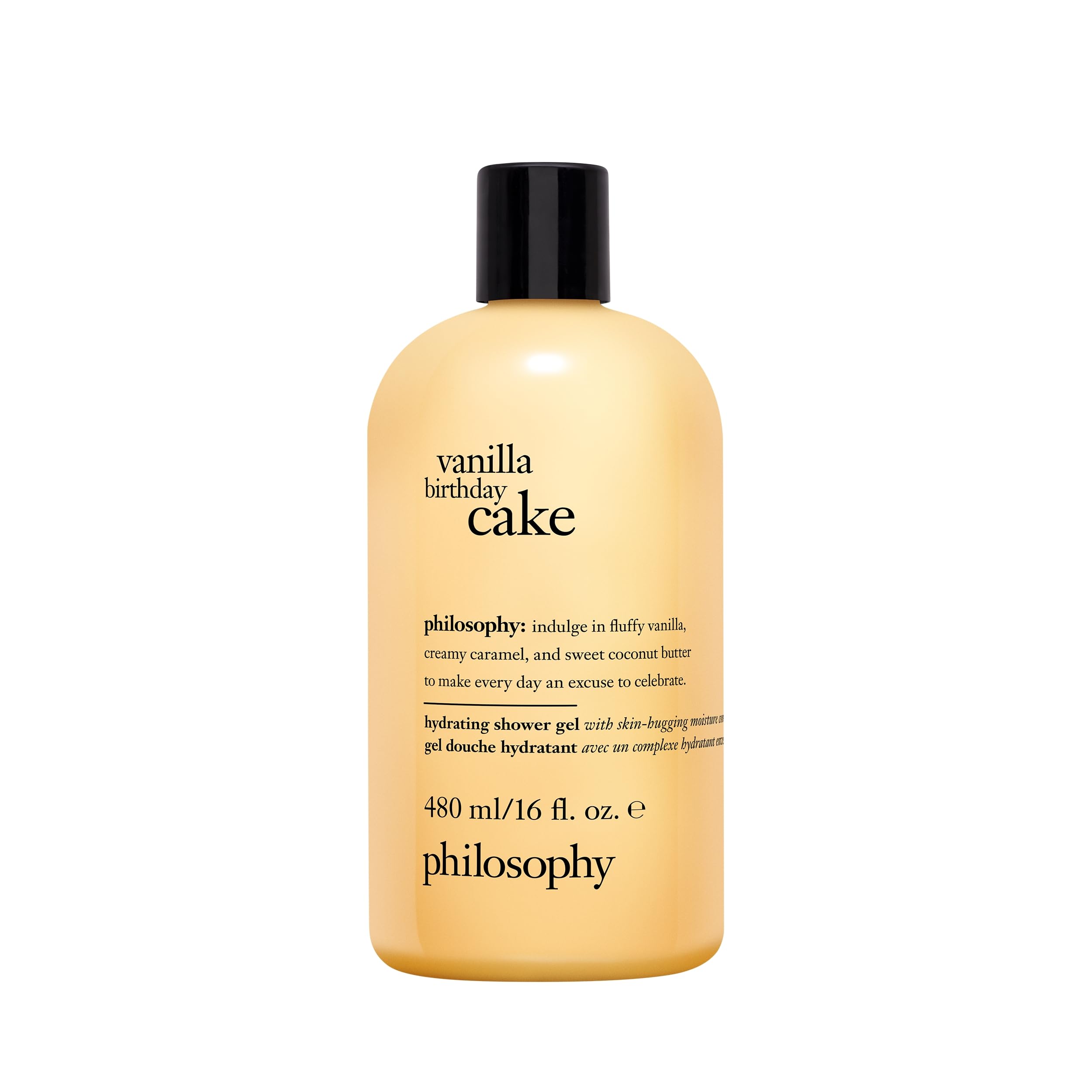 Pastel De Cumpleaños Hidratante De Vainilla Shower Gel Philosophy - Venta Internacional.