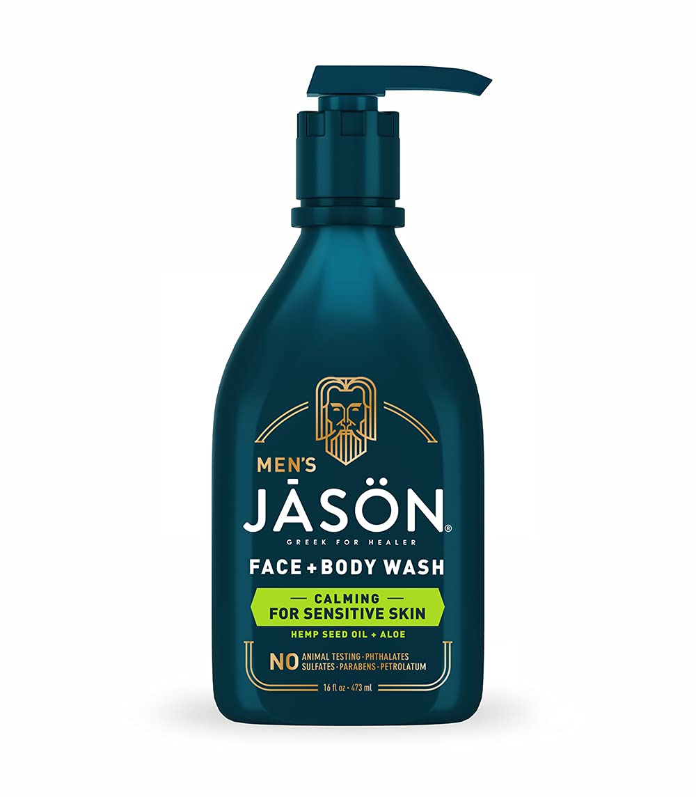 Jabón Corporal y Facial Jason Calming 2 en 1 para Hombre 473 ml - Venta Internacional