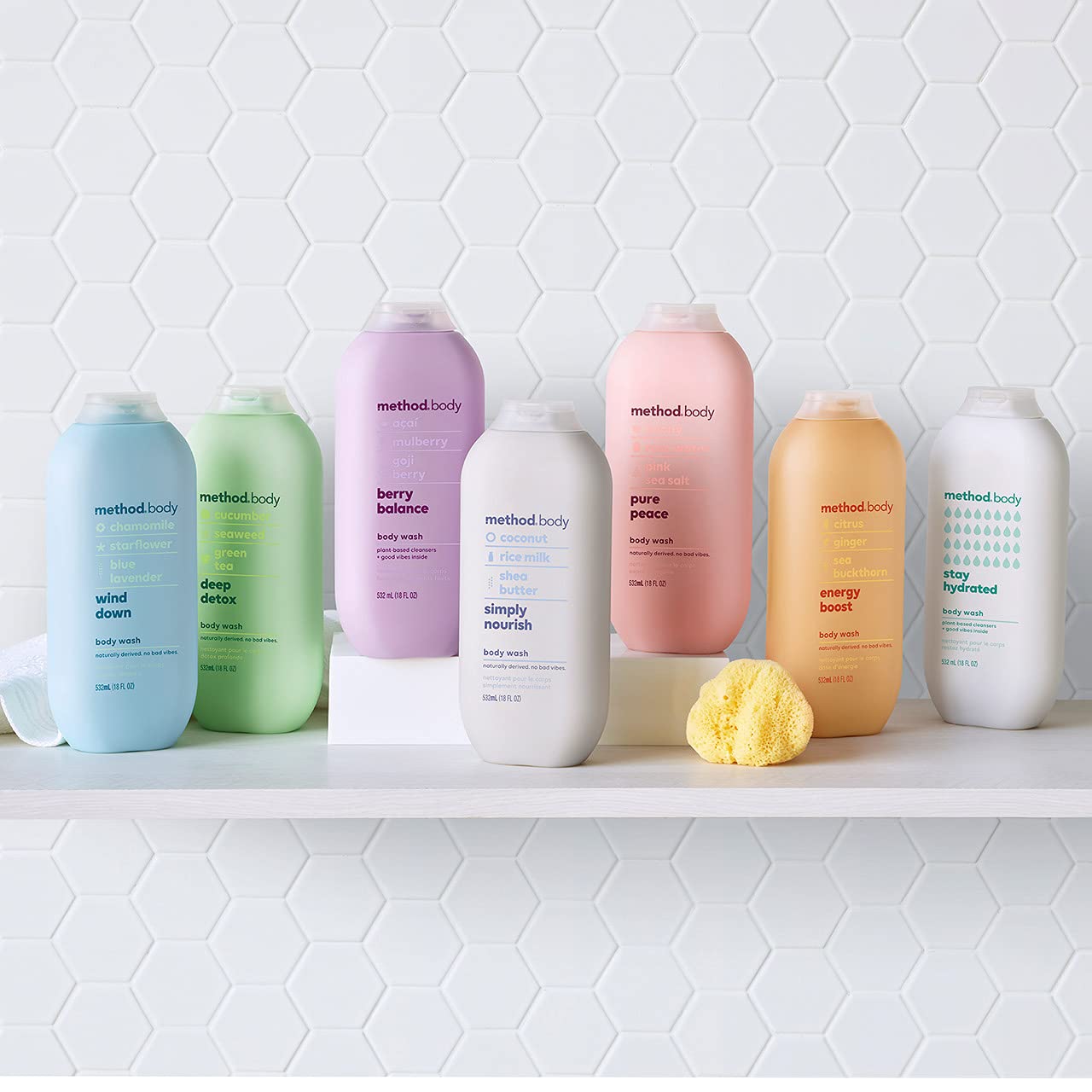 Foto 8 pulgar | Body Wash Method Energy Boost 532 Ml (paquete De 6) - Venta Internacional.