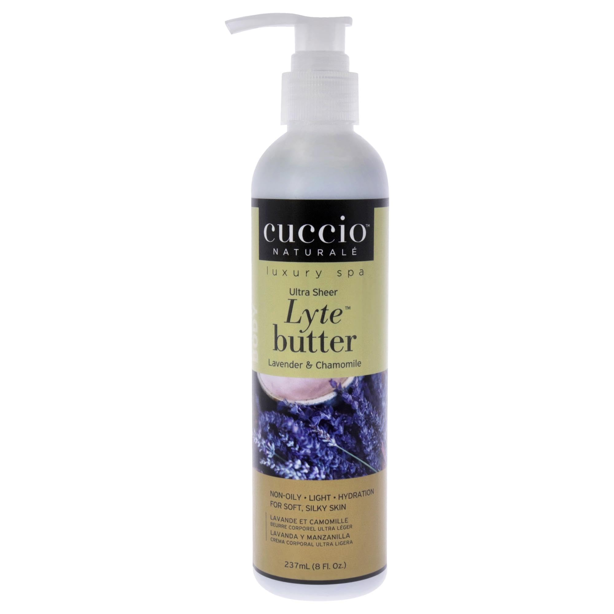 Manteca Corporal Cuccio Naturale Lyte Ultra-sheer 240 Ml Lavanda - Venta Internacional.