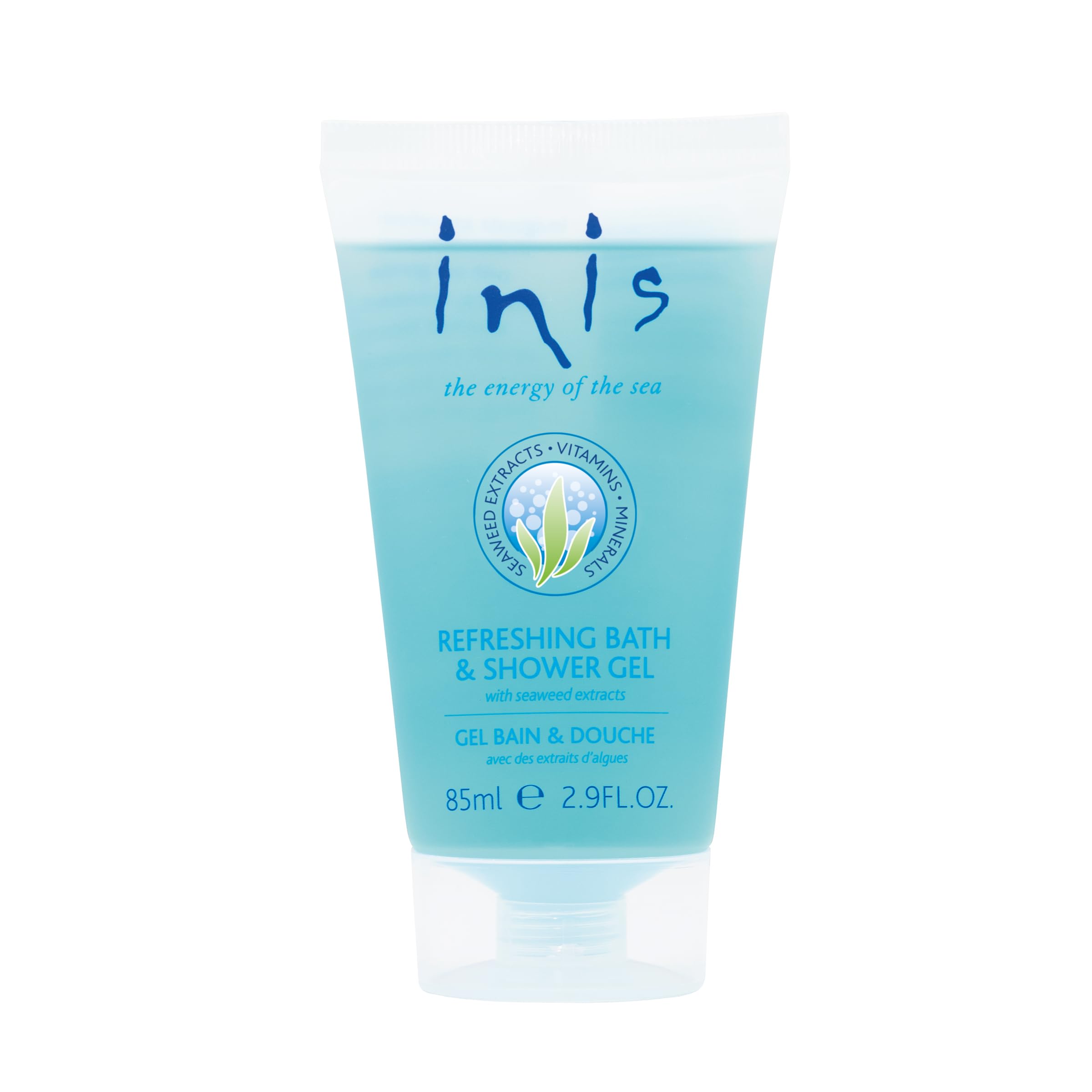 Gel De Baño Y Ducha Inis The Energy Of The Sea, 85 Ml, Tamaño De Viaje - Venta Internacional.