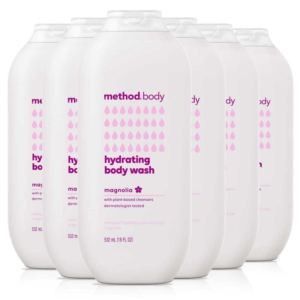 Foto 1 | Método De Lavado Corporal Magnolia, Sin Parabenos Y Ftalatos, 540 Ml X6 - Venta Internacional.