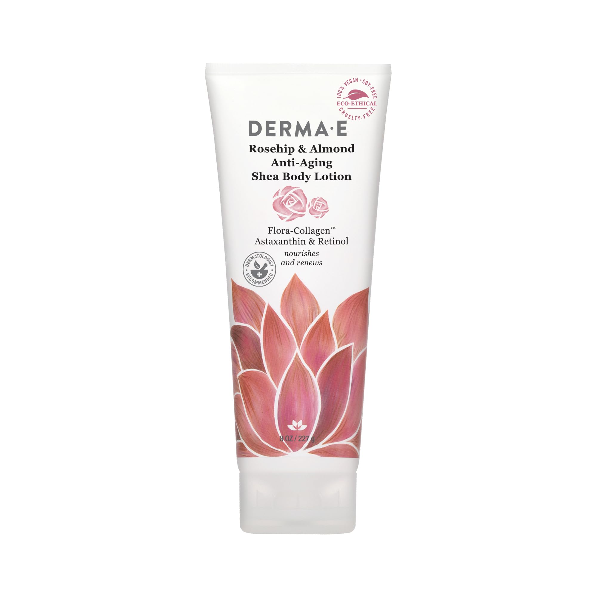 Foto 2 pulgar | Loción Corporal Derma E Rosa Mosqueta Y Almendra Antiedad 240 Ml - Venta Internacional.