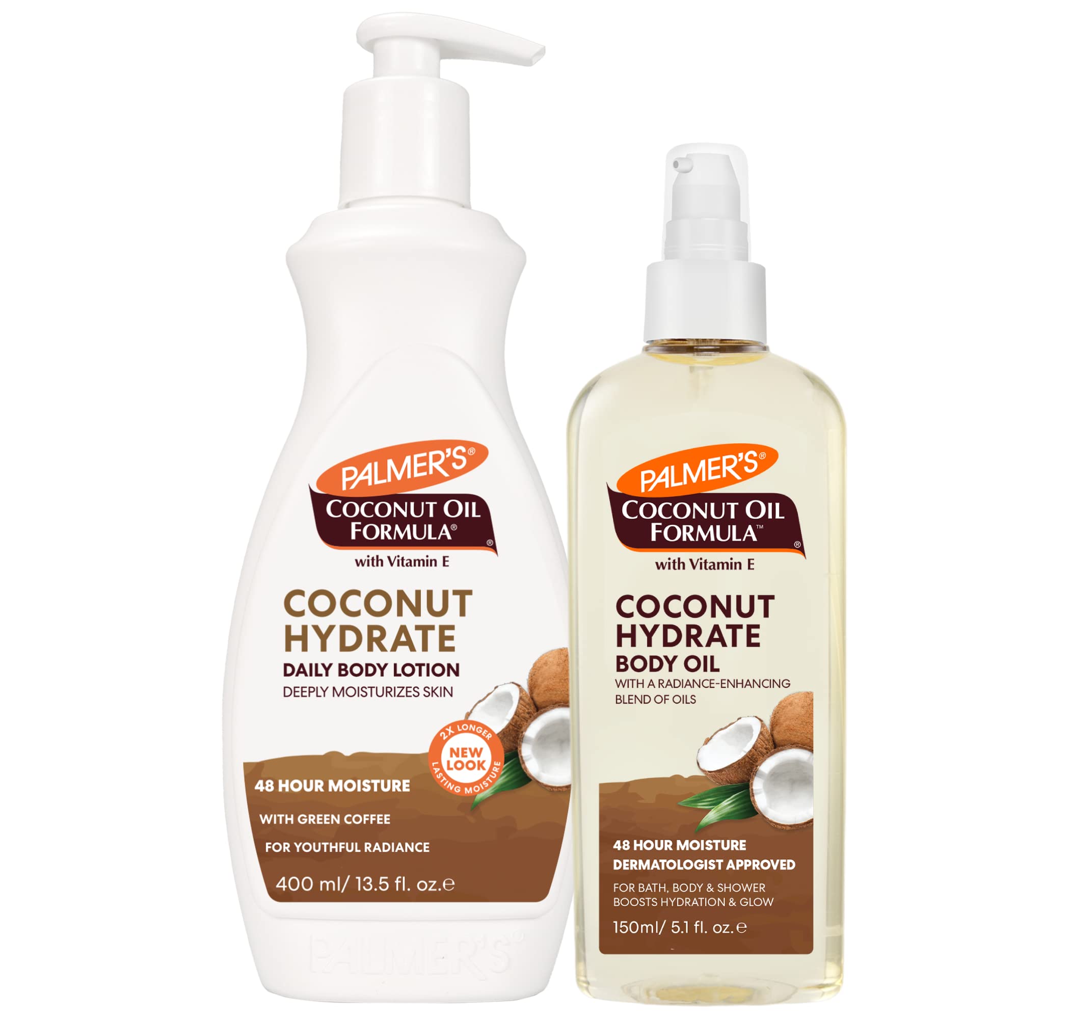 Paquete De Cuidado Corporal Loción Y Aceite De Coco Palmer's - Venta Internacional.