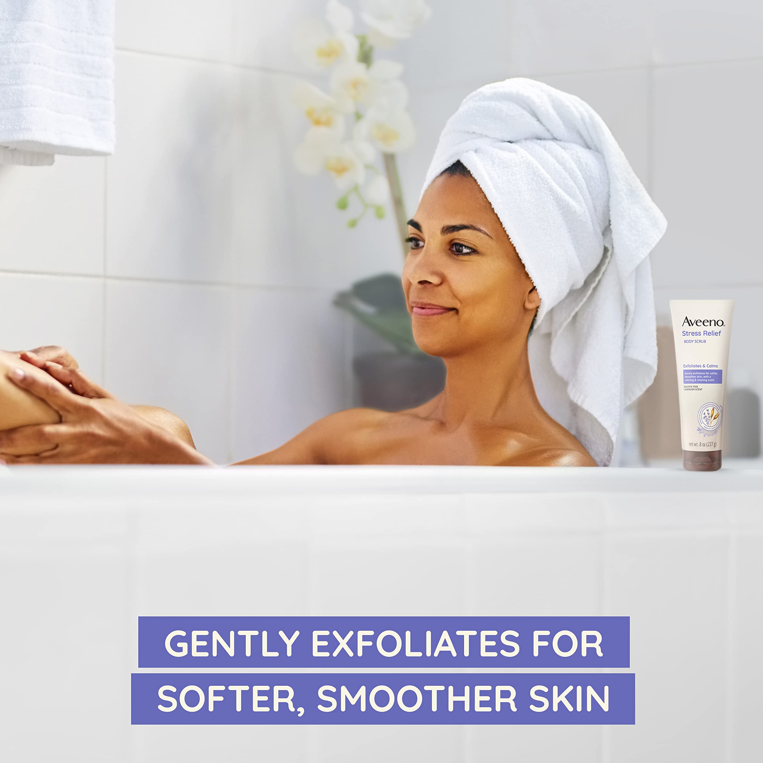 Foto 4 pulgar | Exfoliante Corporal Aveeno Stress Relief 240 ml - Venta Internacional