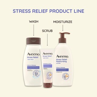 Foto 4 | Exfoliante Corporal Aveeno Stress Relief 240 ml - Venta Internacional