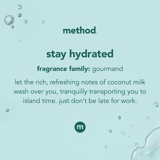 Foto 3 | Body Wash Method Stay Hydrated, 532 Ml (paquete De 6) - Venta Internacional.