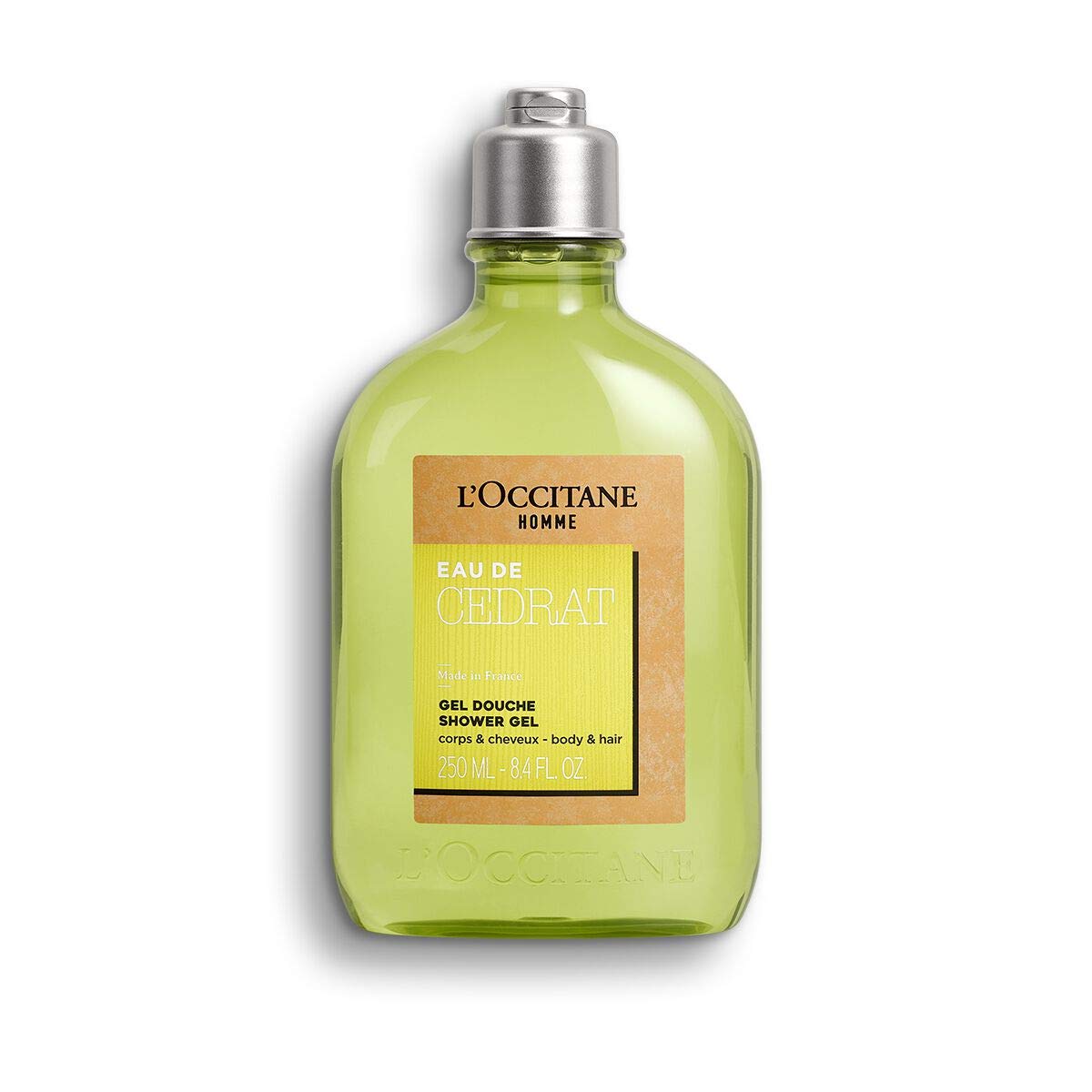 Gel De Ducha L'occitane Eau De Cédrat 250 Ml Para Cuerpo Y Cabello - Venta Internacional.