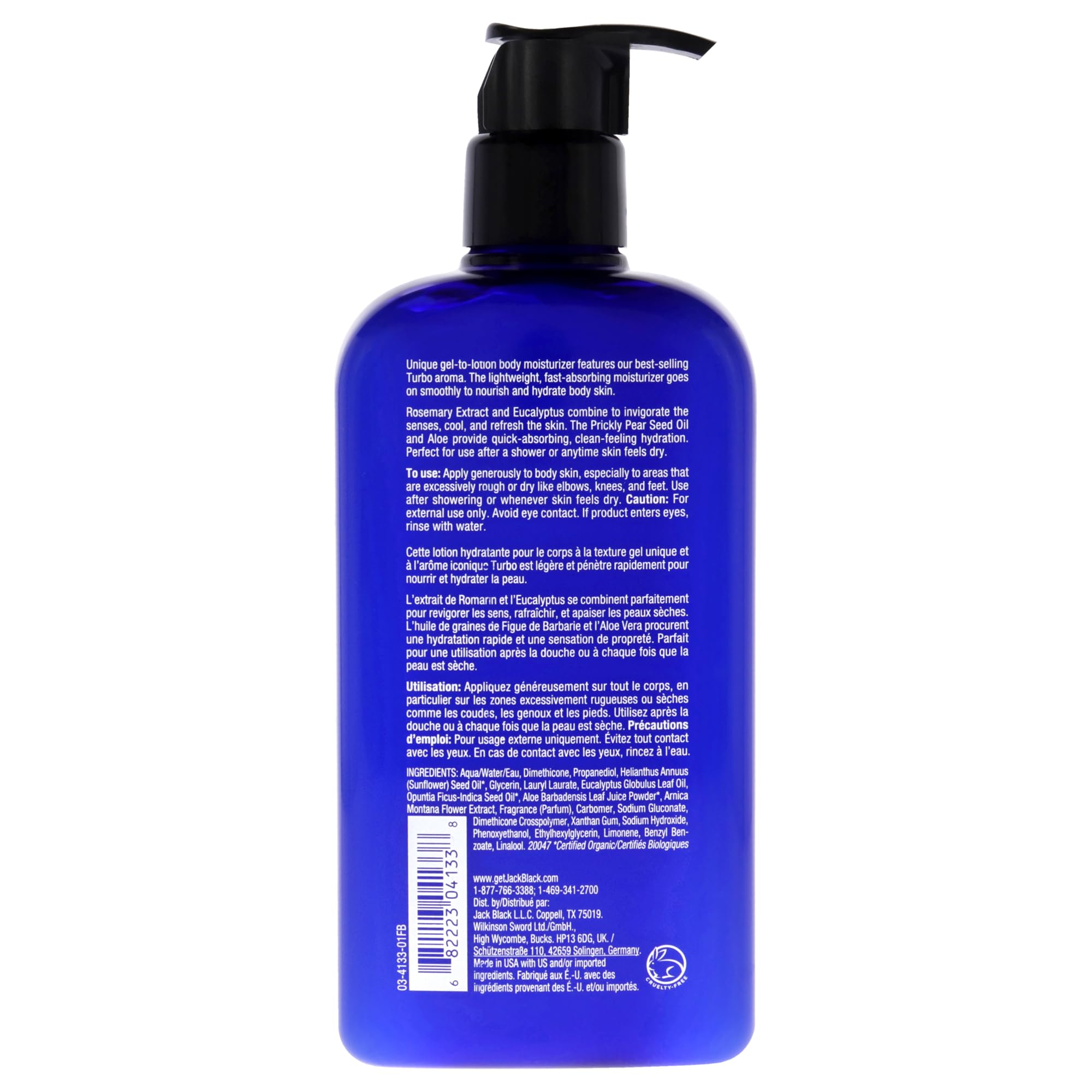 Foto 3 pulgar | Loción Corporal Jack Black Turbo Gel Energizante 473 Ml Para Hombres - Venta Internacional.