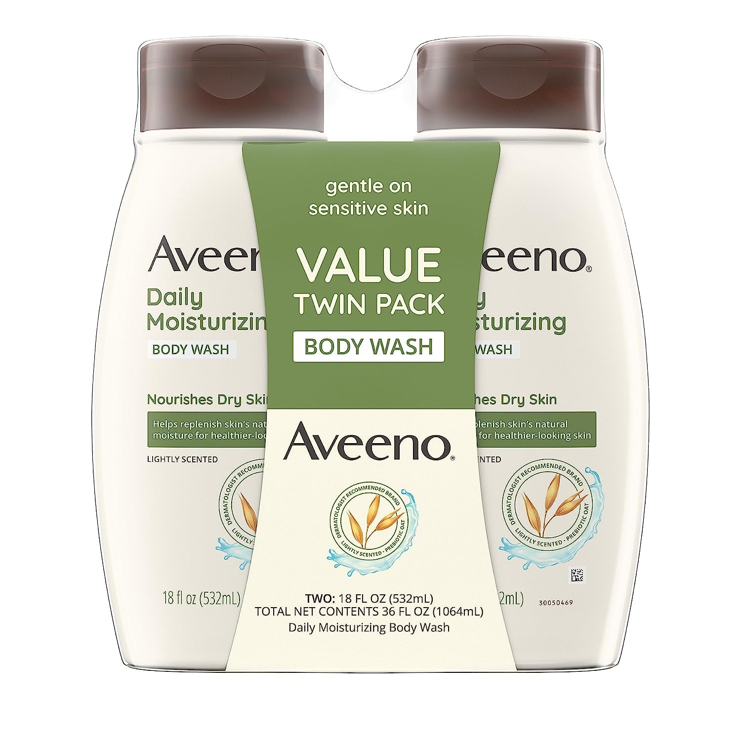Gel De Baño Aveeno, Hidratante Diario, 532 Ml, Piel Seca Y Sensible - Venta Internacional.