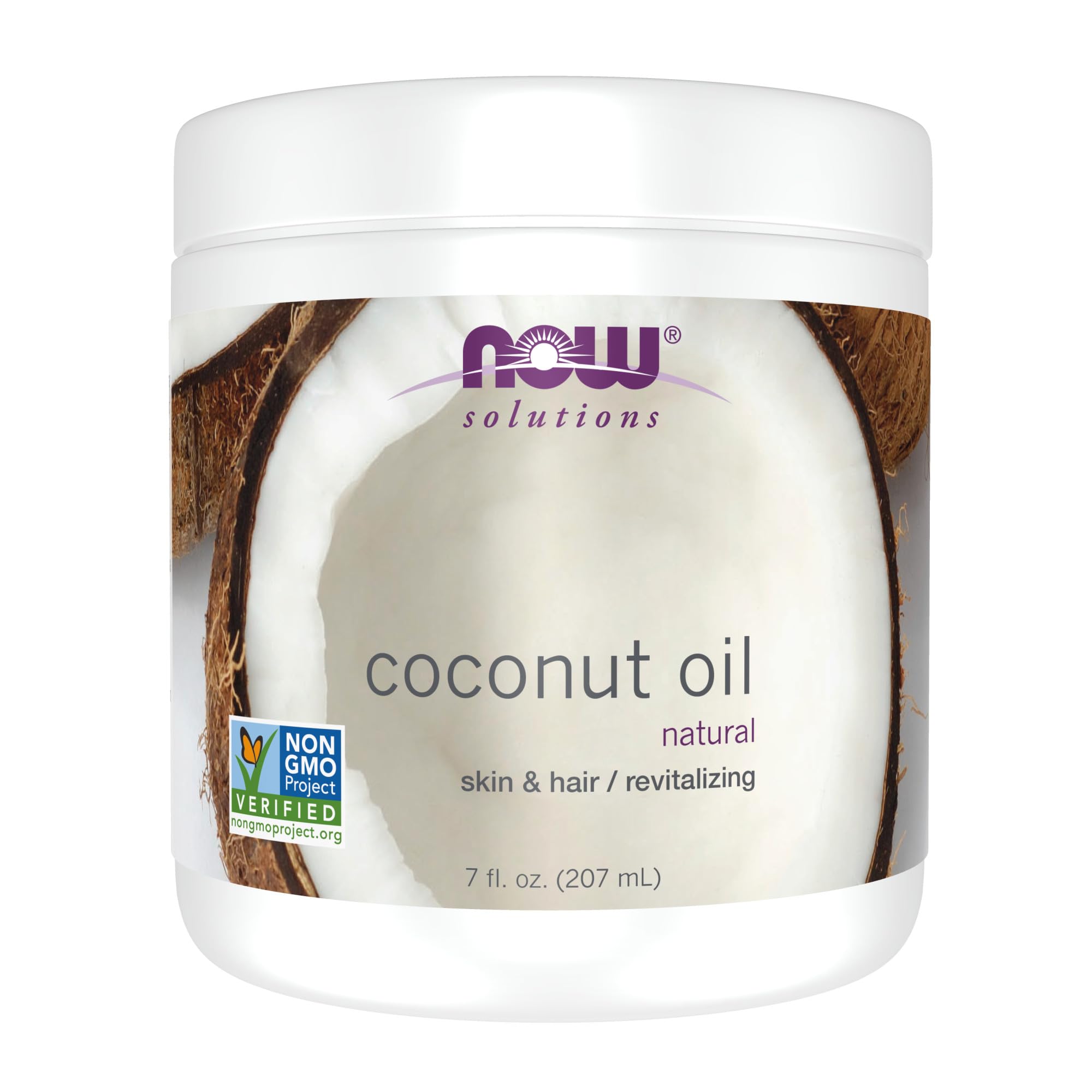 Aceite De Coco Now Solutions Revitaliza La Piel Y El Cabello, 200 Ml - Venta Internacional.
