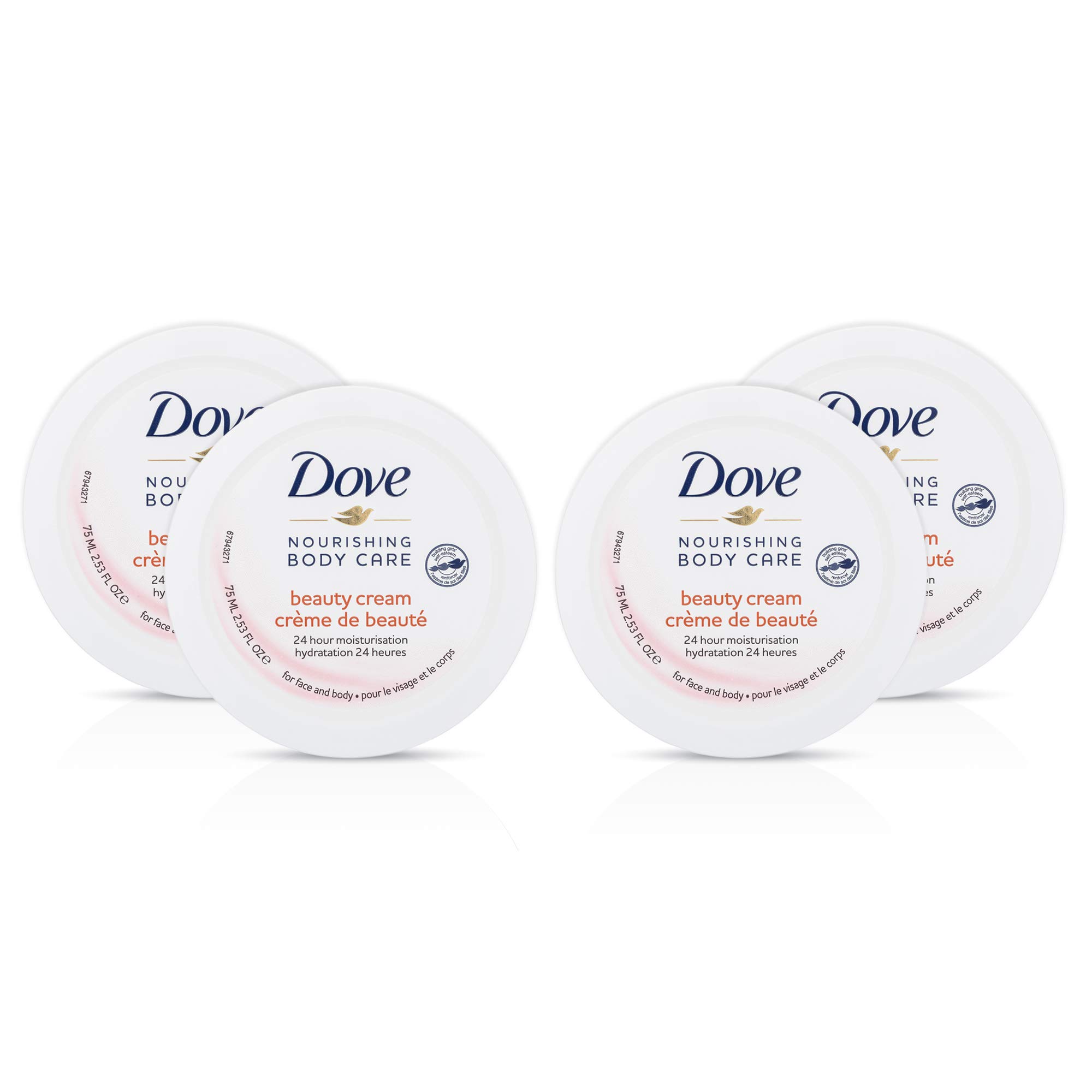 Lotion Dove Nourishing Body Care Para Piel Normal A Seca, 75 Ml X 4 - Venta Internacional.