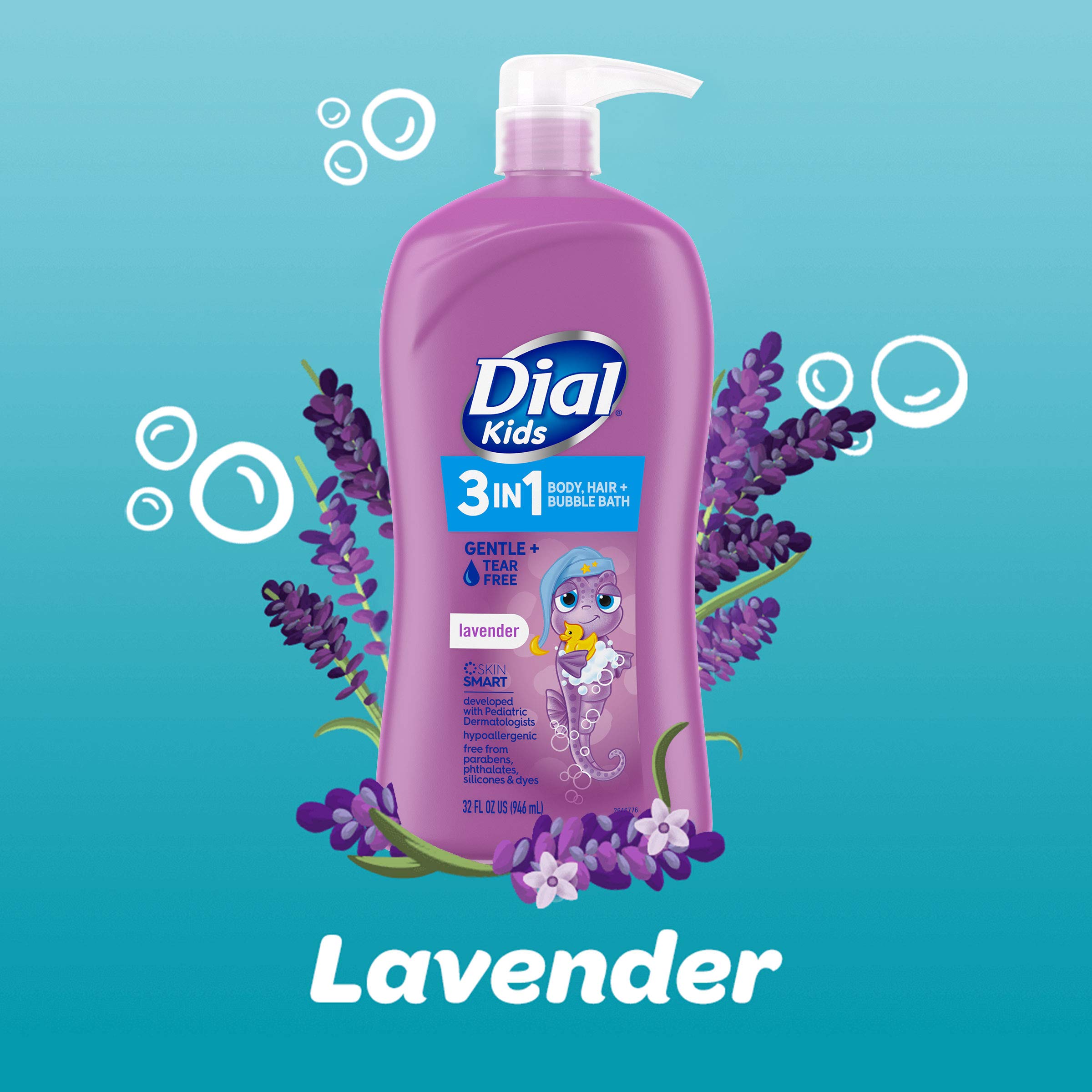 Foto 4 pulgar | Esfera De Baño Para Niños Con Aroma A Lavanda Para Cuerpo, Cabello Y Burbujas, 946 Ml - Venta Internacional.