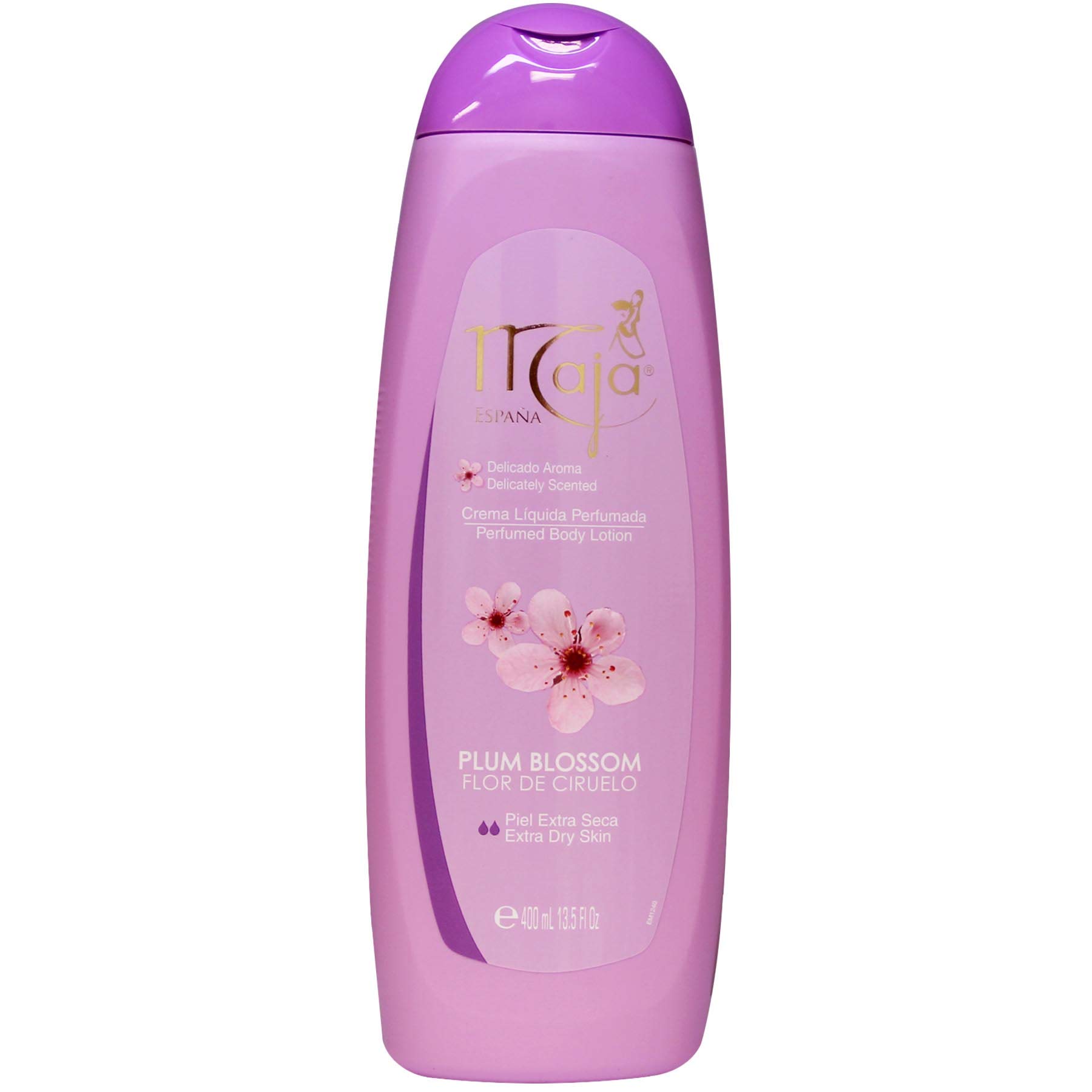 Foto 4 pulgar | Loción Corporal Maja Plum Blossom Con Aceite De Almendras Y Vitamina E 400 Ml - Venta Internacional.