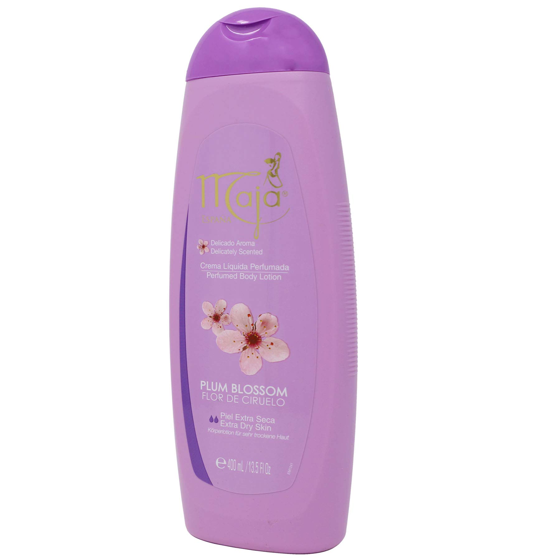 Foto 6 pulgar | Loción Corporal Maja Plum Blossom Con Aceite De Almendras Y Vitamina E 400 Ml - Venta Internacional.