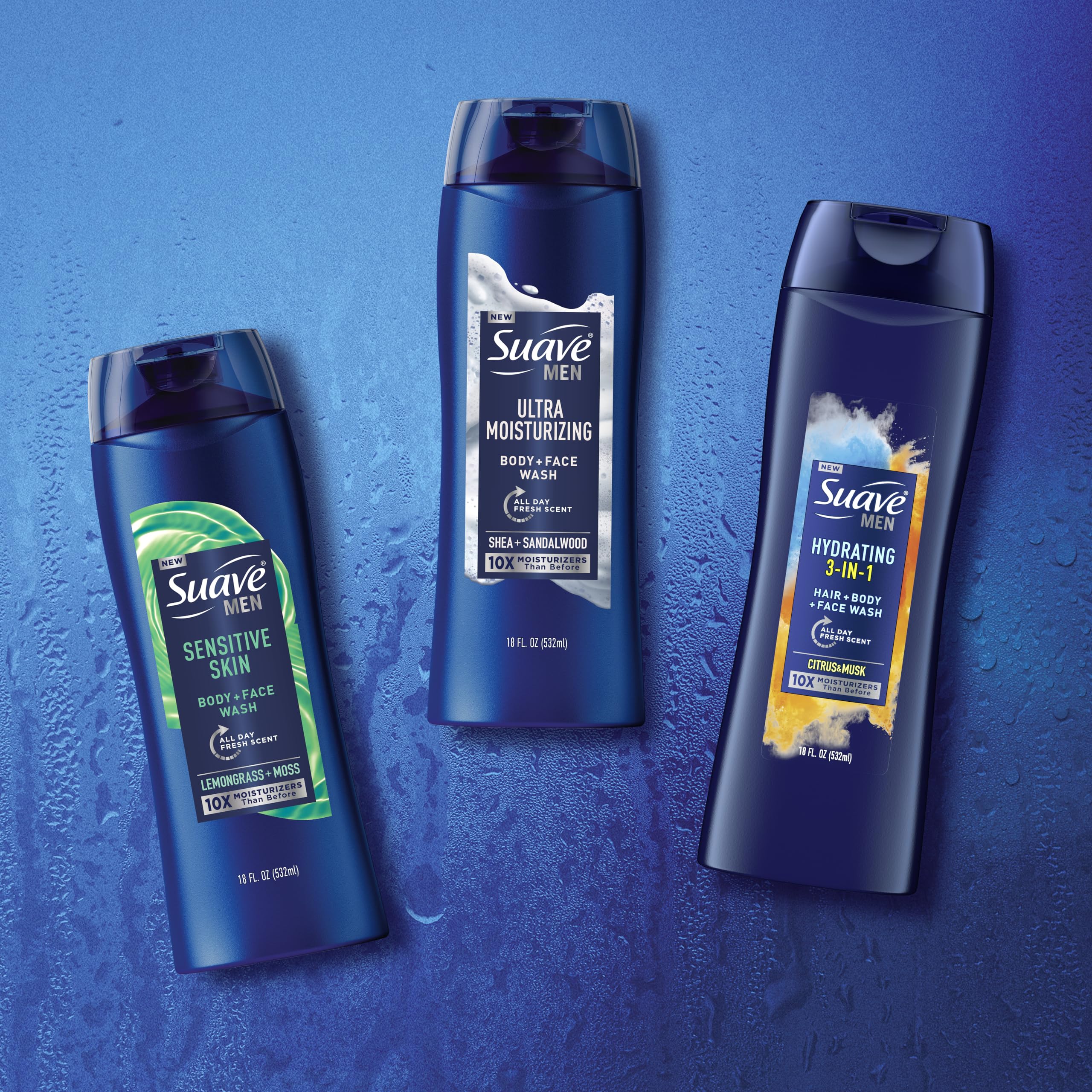Foto 6 pulgar | Gel De Baño Corporal Y Facial Suave Men Hidratante Para Piel Sensible, 530 Ml - Venta Internacional.