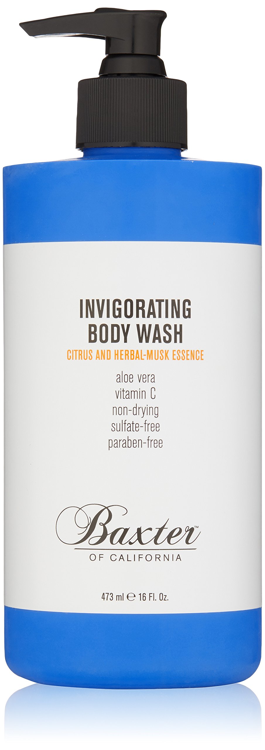 Gel De Baño Baxter Of California, Revitalizante, Cítricos, 473 Ml, Para Hombres - Venta Internacional.