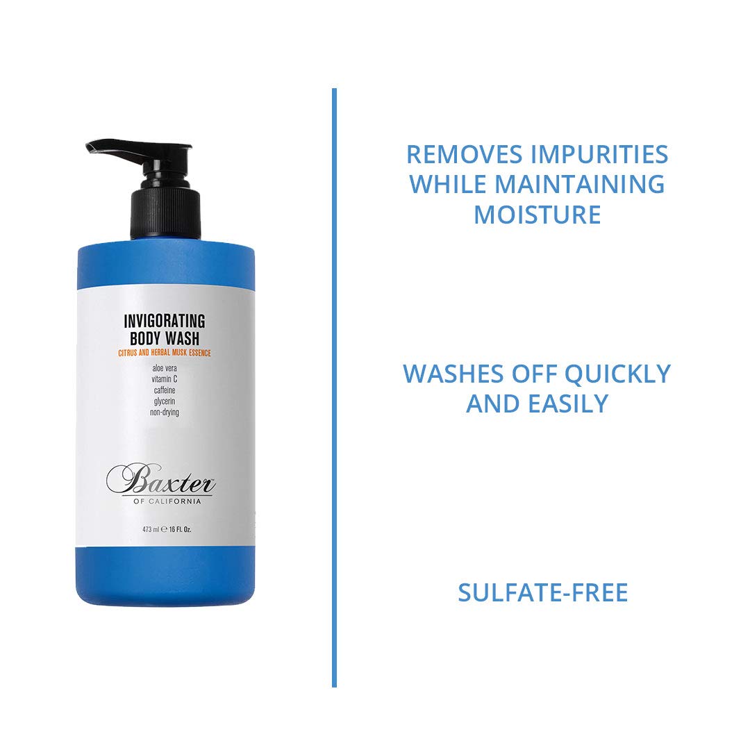 Foto 4 pulgar | Gel De Baño Baxter Of California, Revitalizante, Cítricos, 473 Ml, Para Hombres - Venta Internacional.