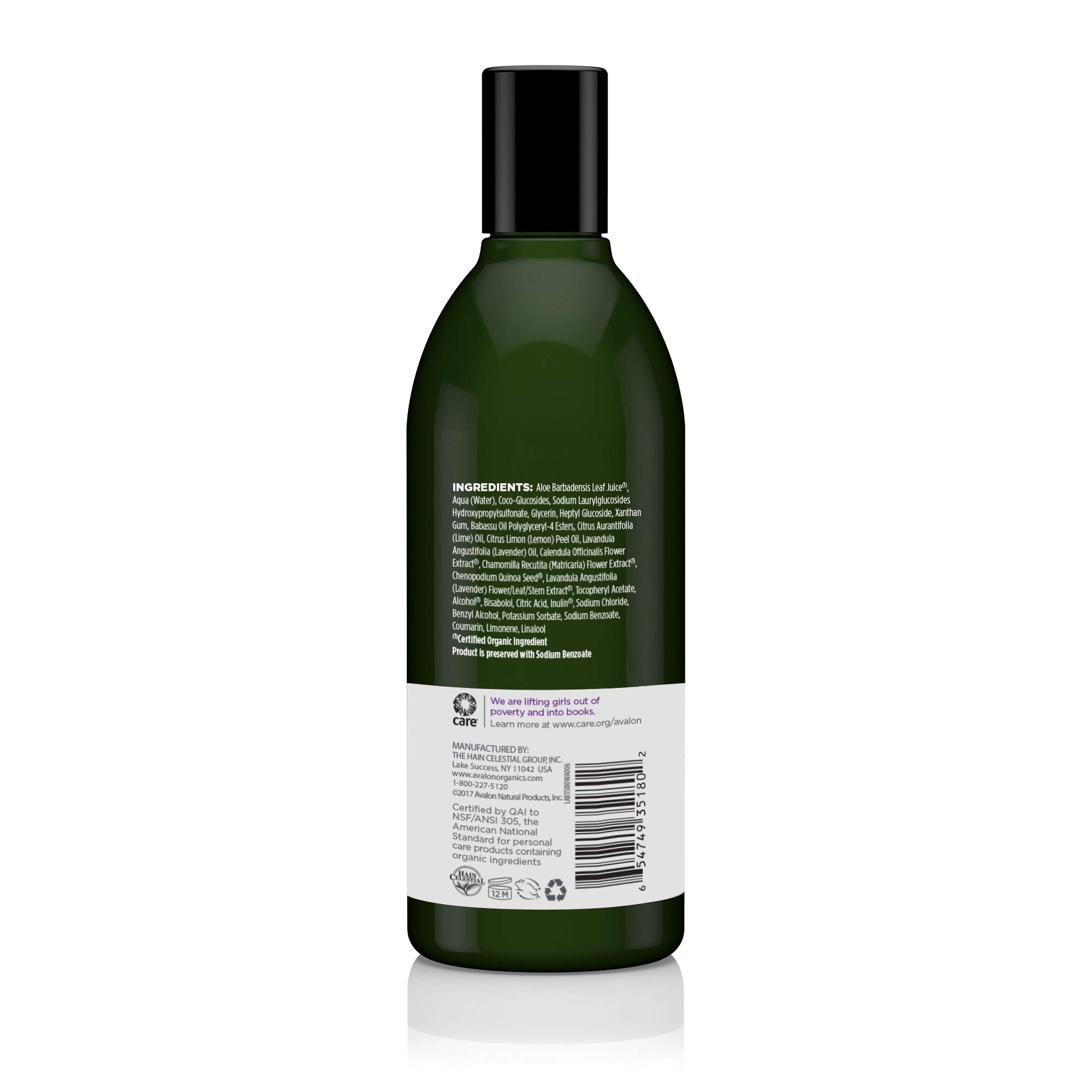 Foto 3 pulgar | Gel De Baño Y Ducha Avalon Organics Nourishing Lavender 355 Ml - Venta Internacional.