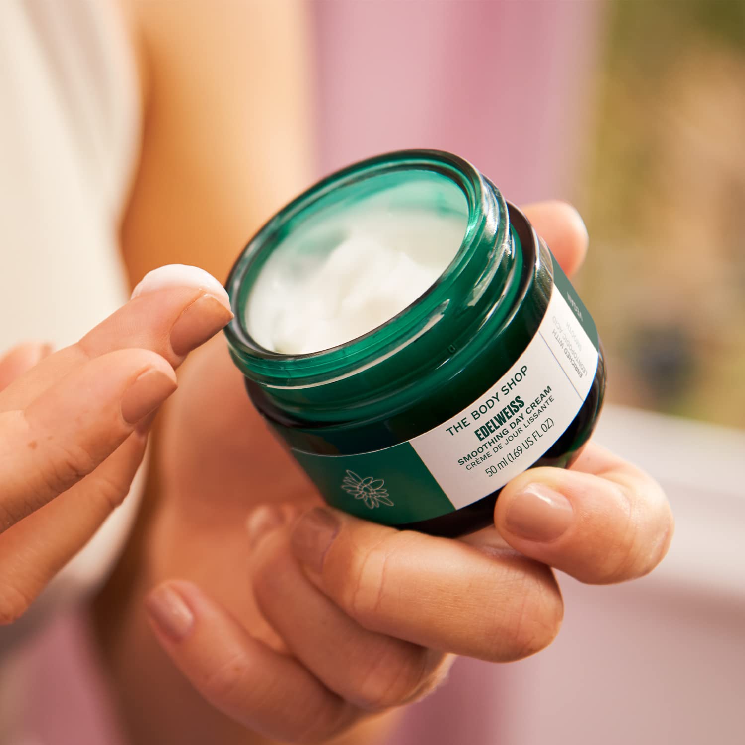 Foto 4 | Crema De Día The Body Shop Edelweiss Suavizante 50 Ml Vegan - Venta Internacional.