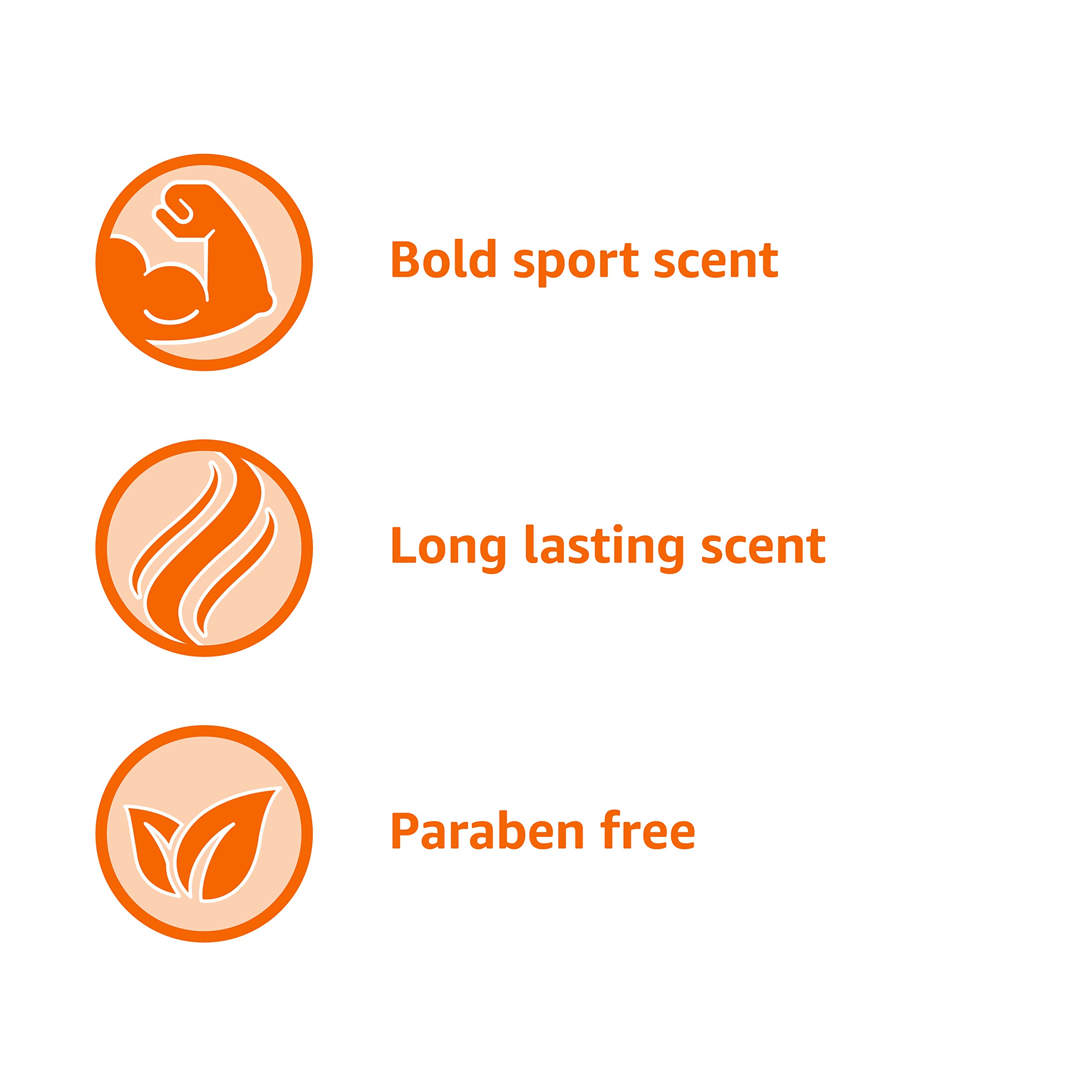 Foto 6 | Gel De Baño Amazon Basics Men Sport Scent 540 Ml, Paquete De 6 - Venta Internacional.