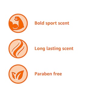 Foto 6 | Gel De Baño Amazon Basics Men Sport Scent 540 Ml, Paquete De 6 - Venta Internacional.